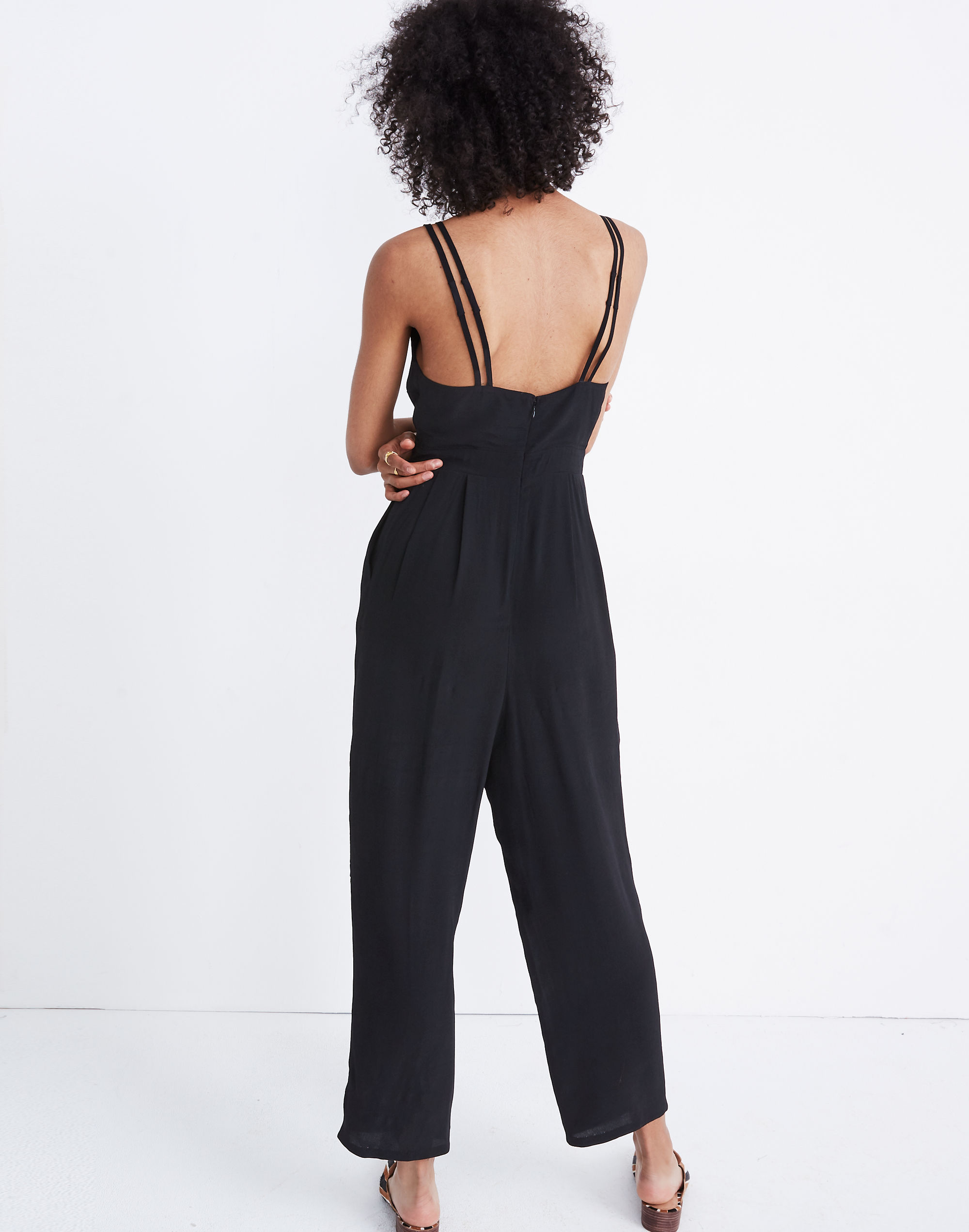 V-Neck Jumpsuit