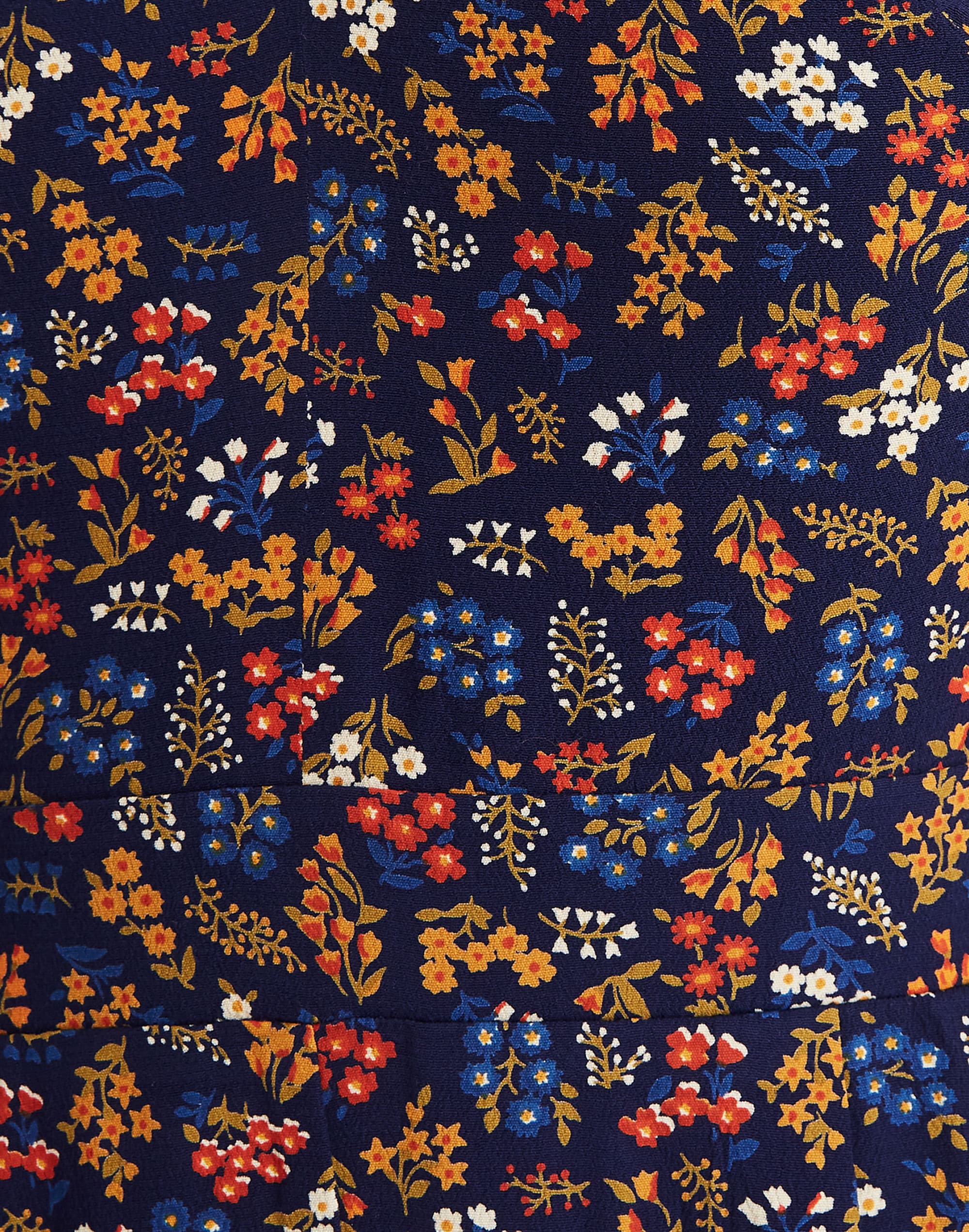 V-Neck Jumpsuit in Garden Party