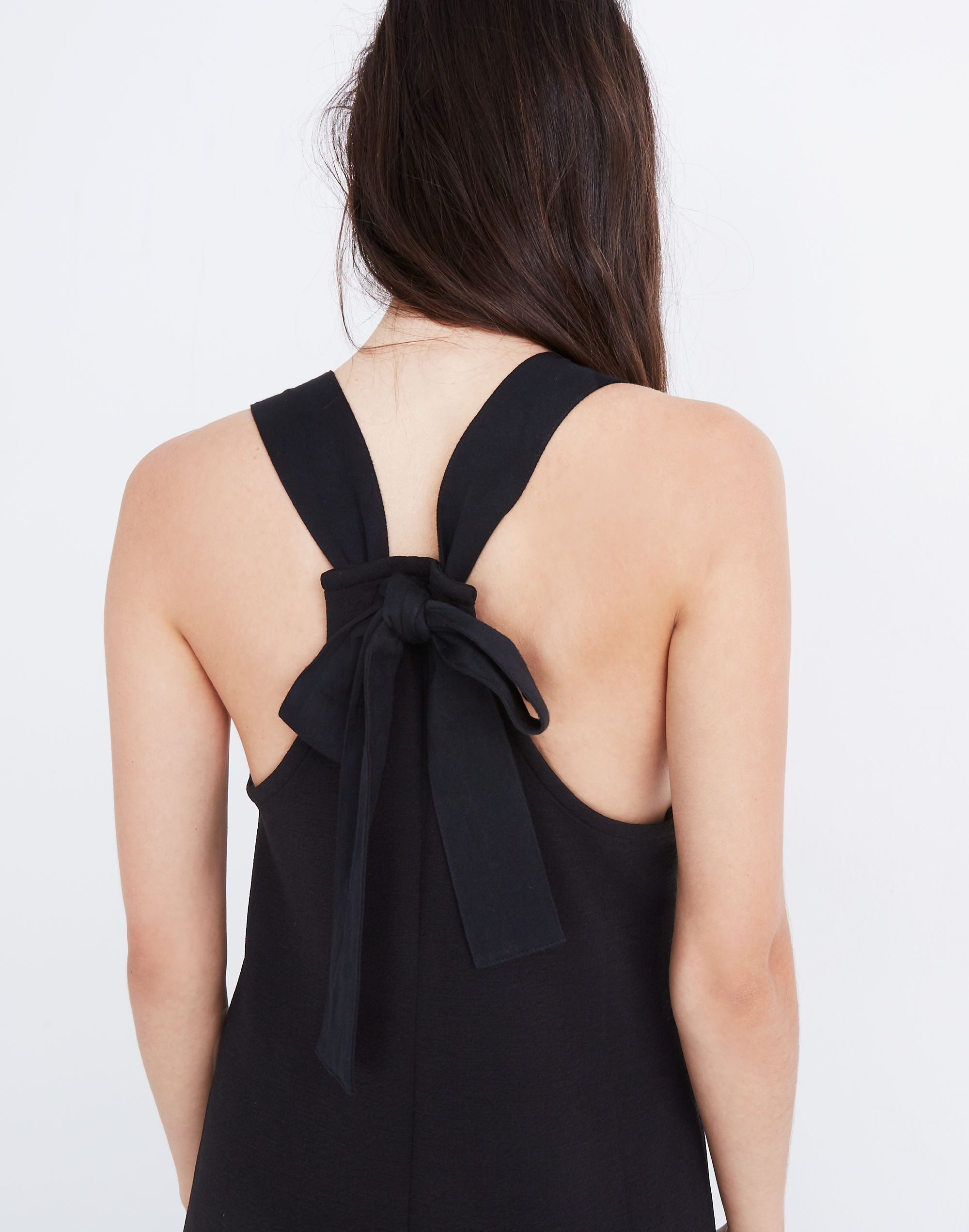 Texture &amp; Thread Tie-Back Jumpsuit