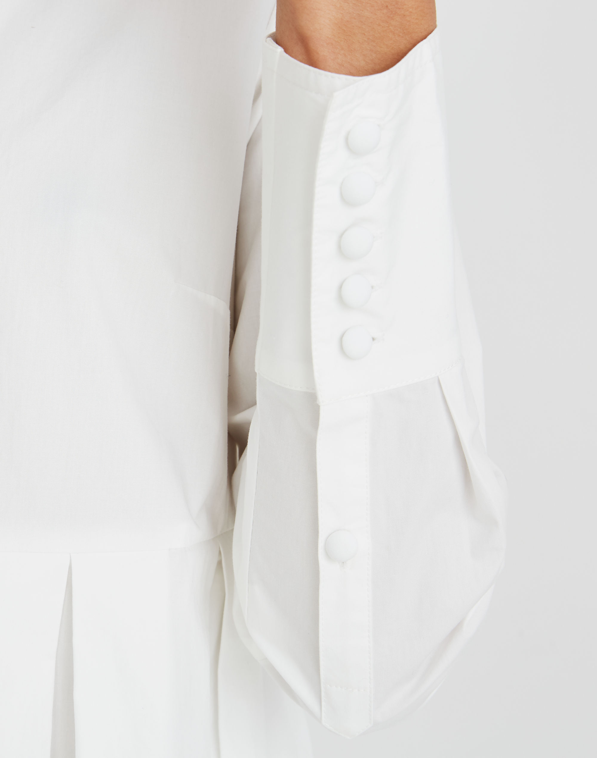 Box-Pleat Shirtdress