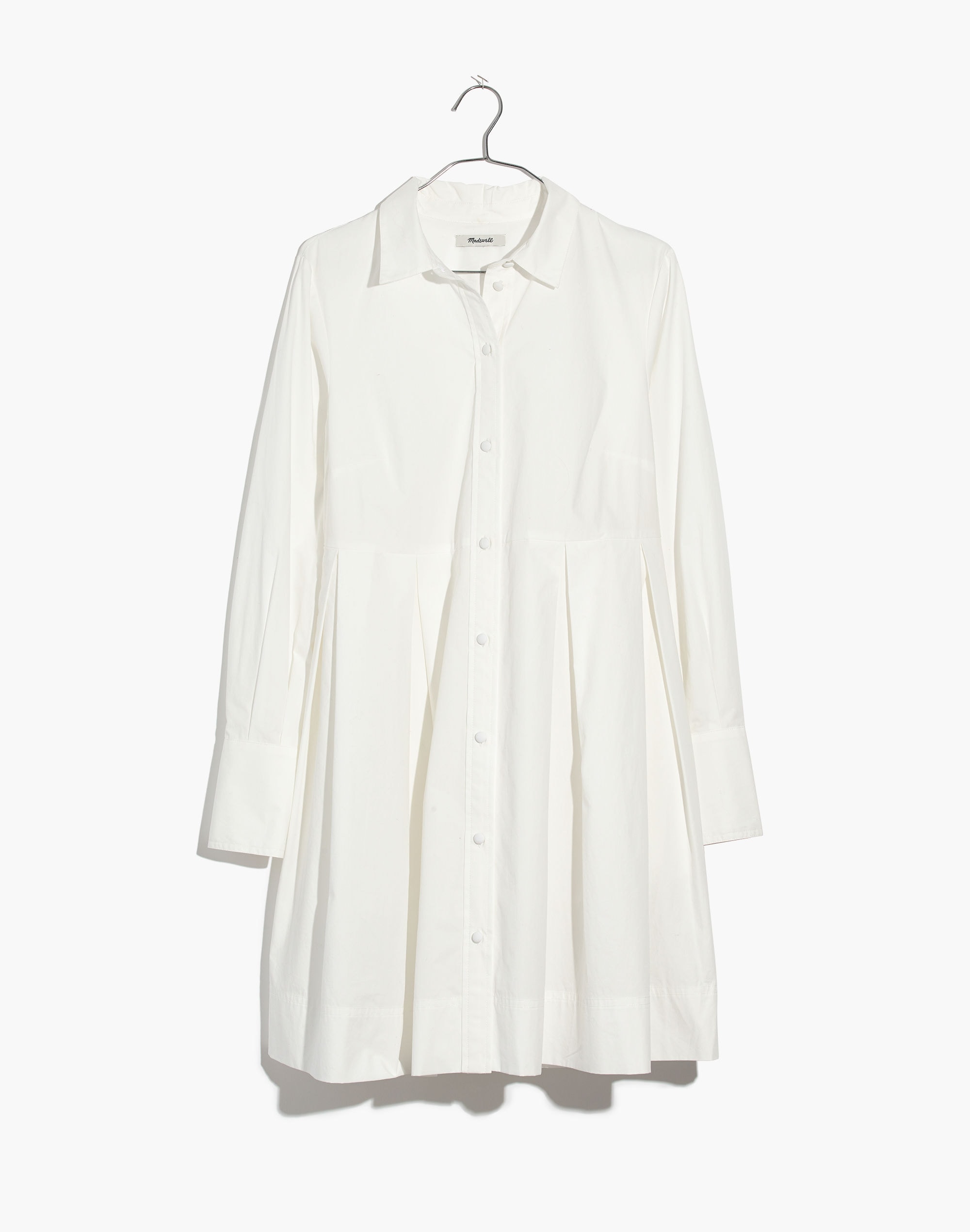 Box-Pleat Shirtdress