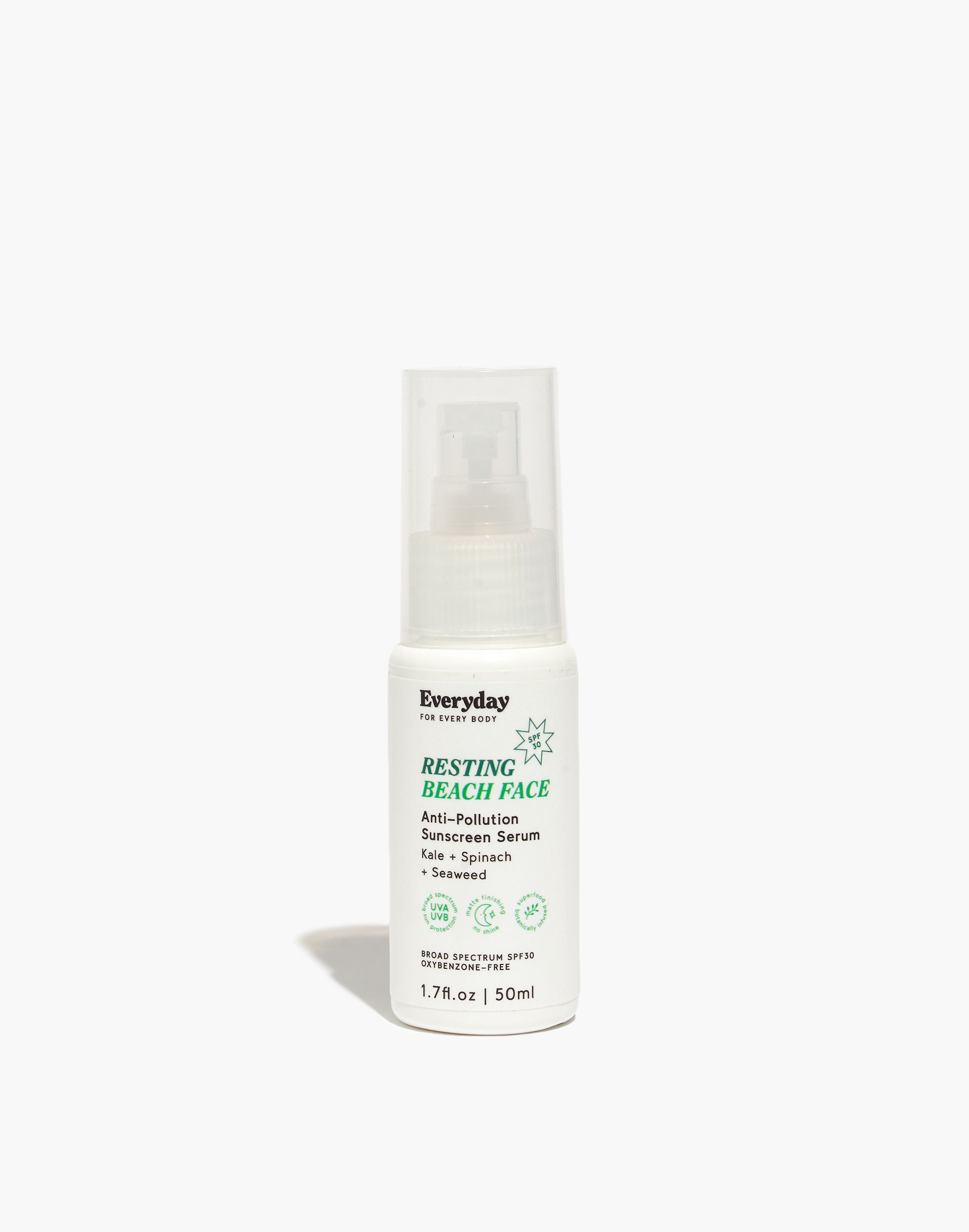 Everyday For Every Body&trade; Resting Beach Face SPF30 Anti-Pollution Sunscreen Serum