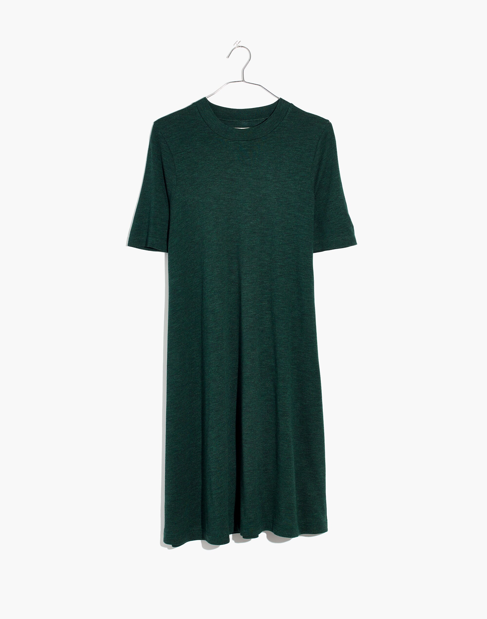 Mockneck Boxy Tee Dress