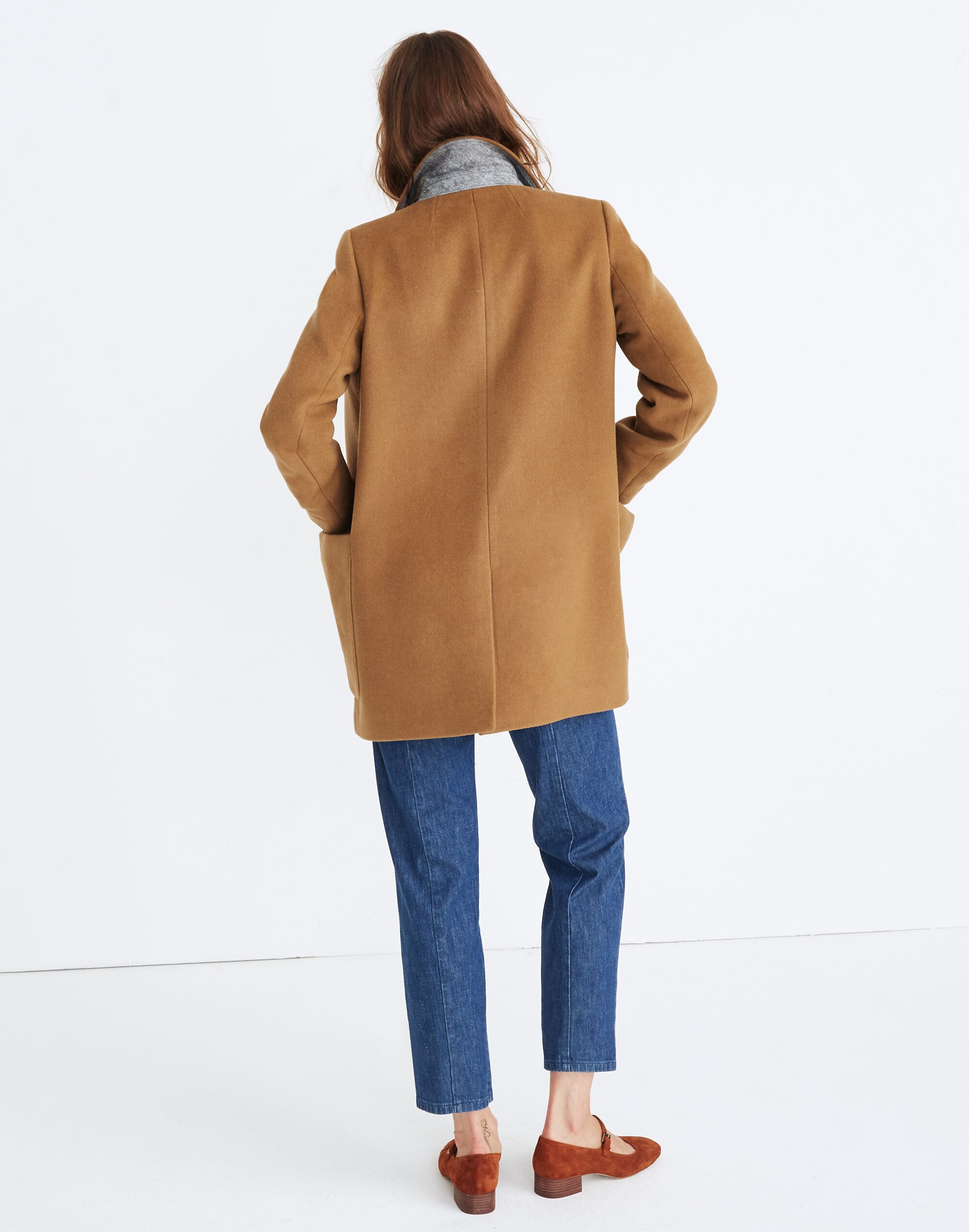 mfpen Hollis coat ブラウン M Hollis Double-Breasted Coat | Madewell