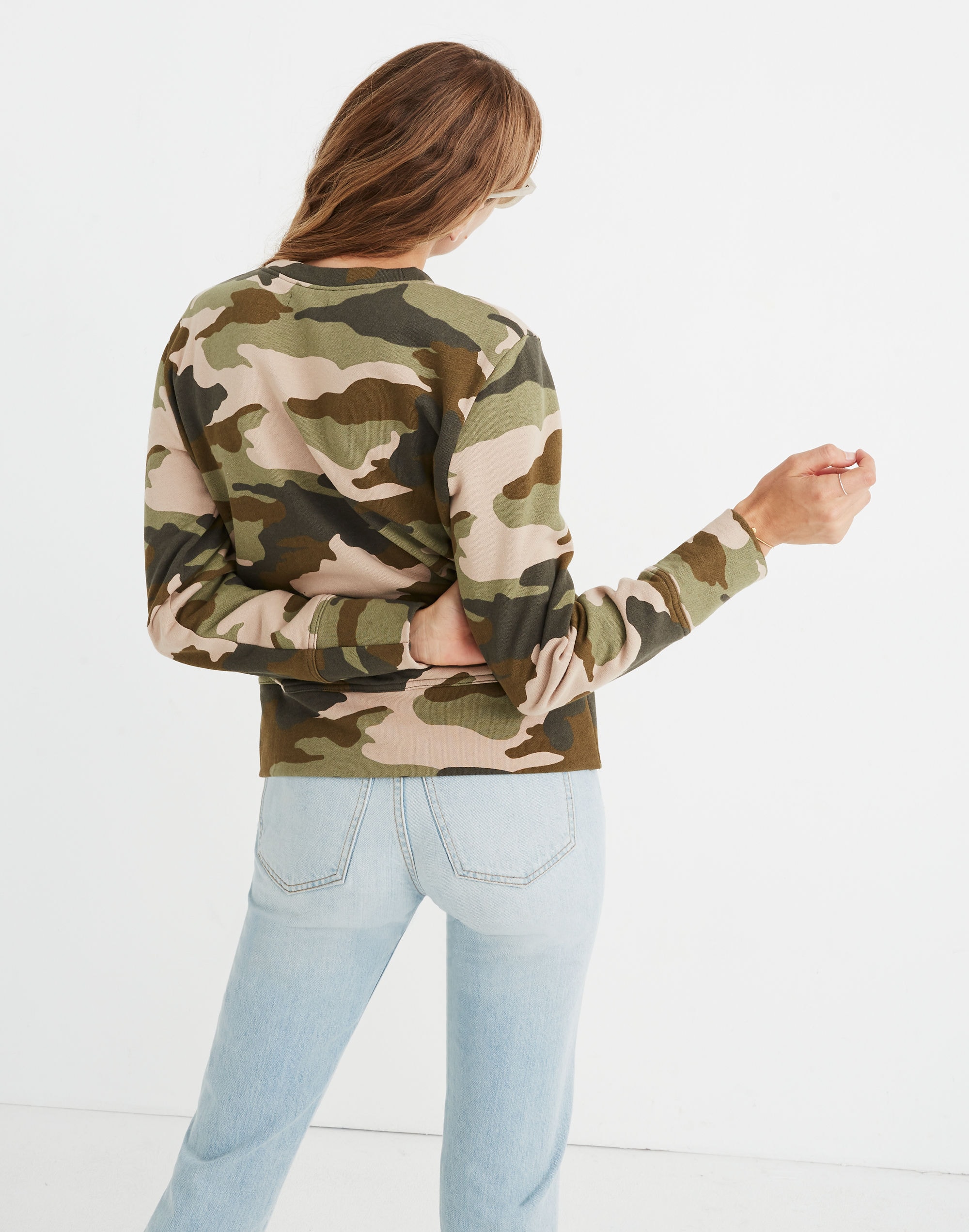 Crewneck Sweatshirt in Cottontail Camo