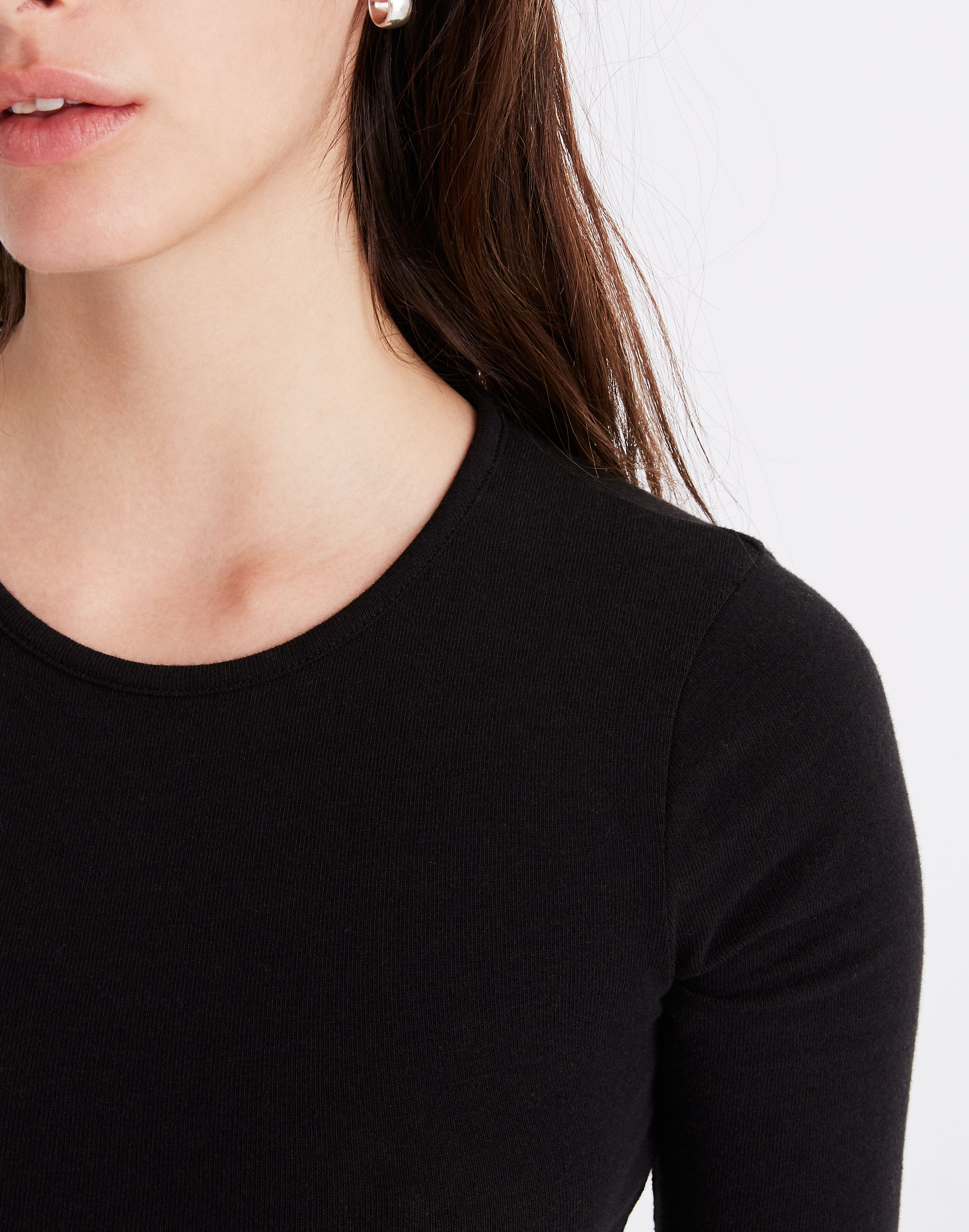 Crewneck Short-Sleeve Bodysuit