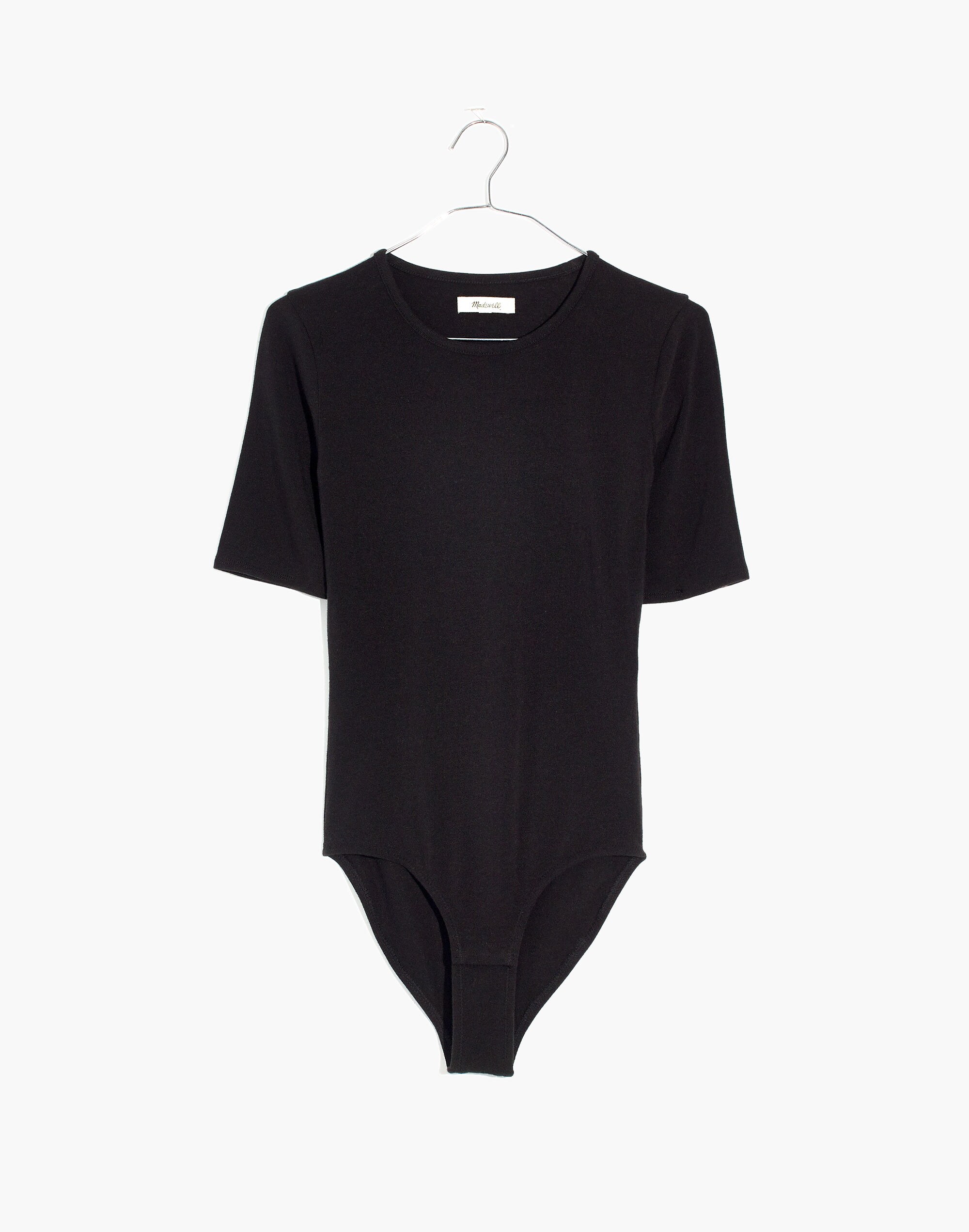 Crewneck Short-Sleeve Bodysuit