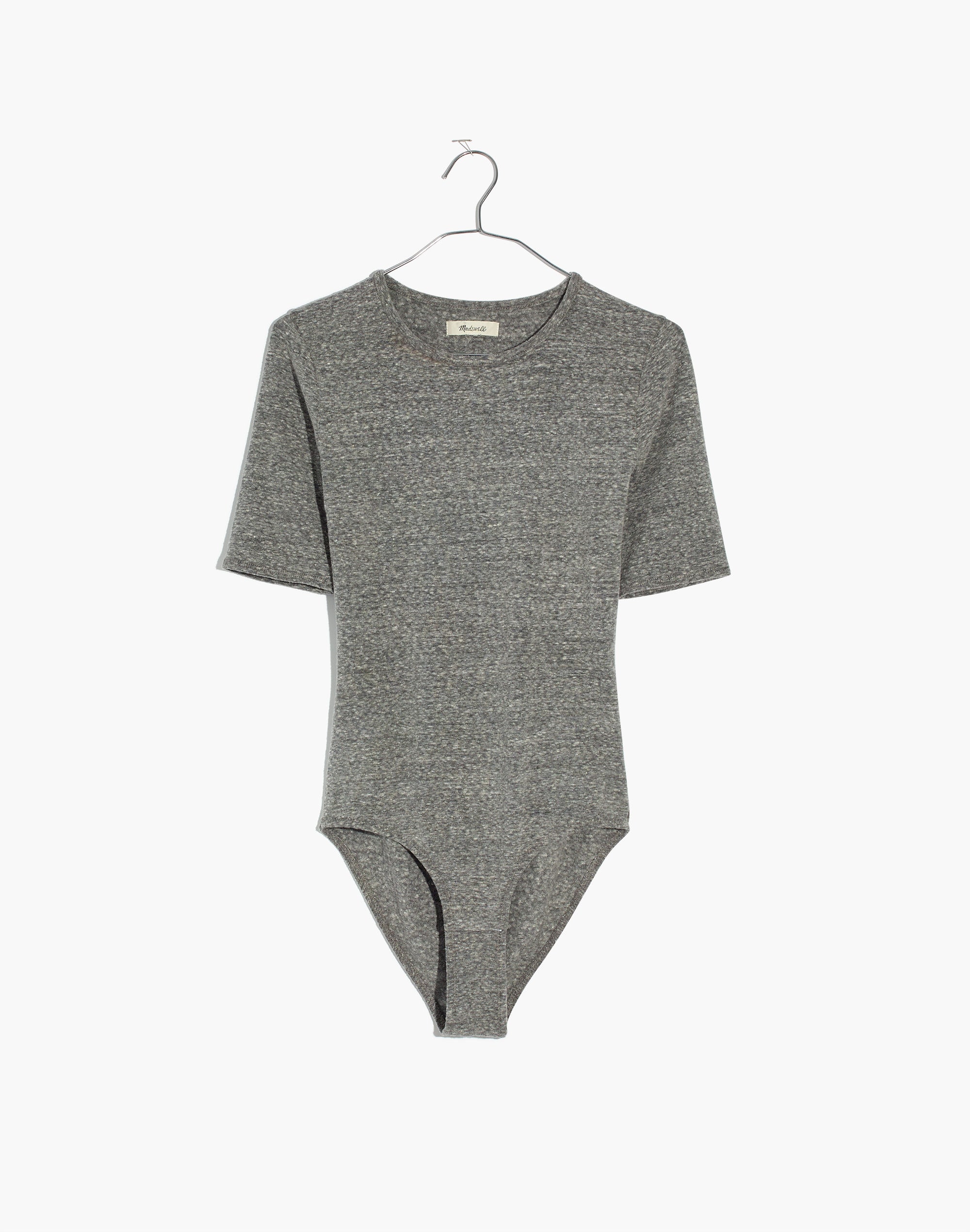 Crewneck Short-Sleeve Bodysuit