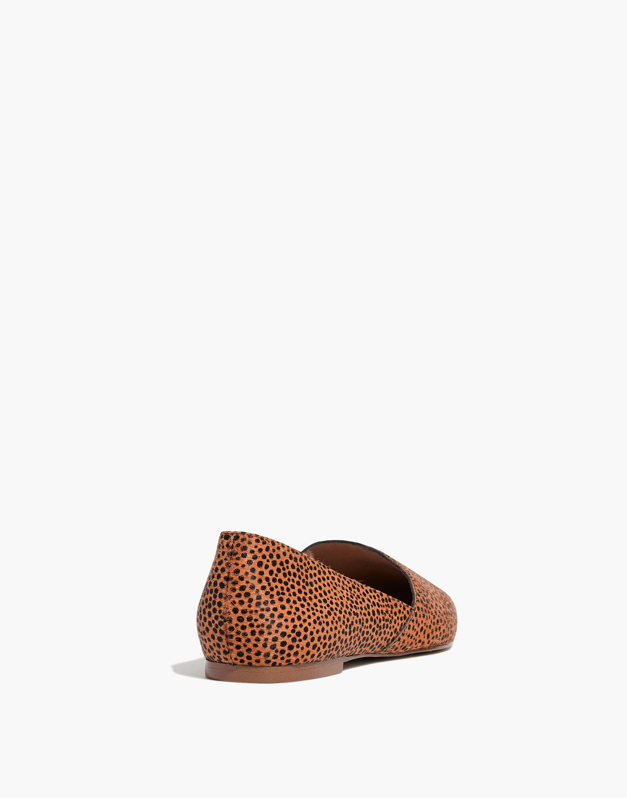The Lizbeth Flat in Dotted Calf Hair