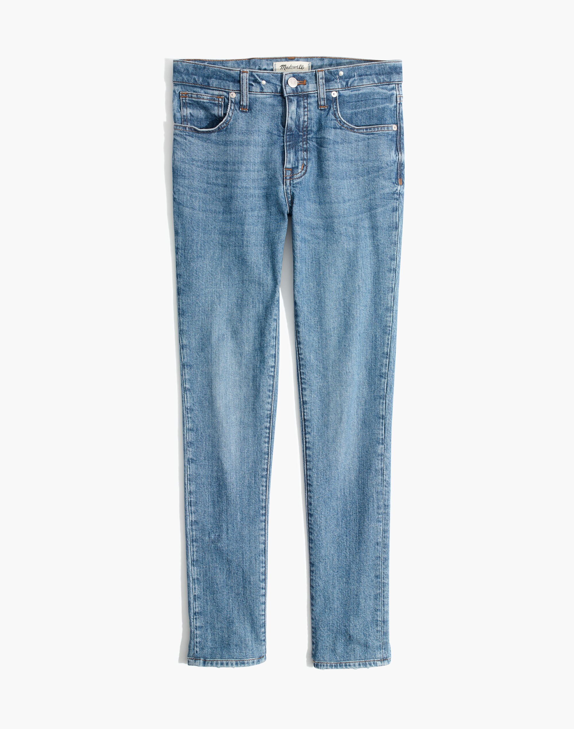 9" Mid-Rise Skinny Jeans in Comfort Stretch: Eco Edition