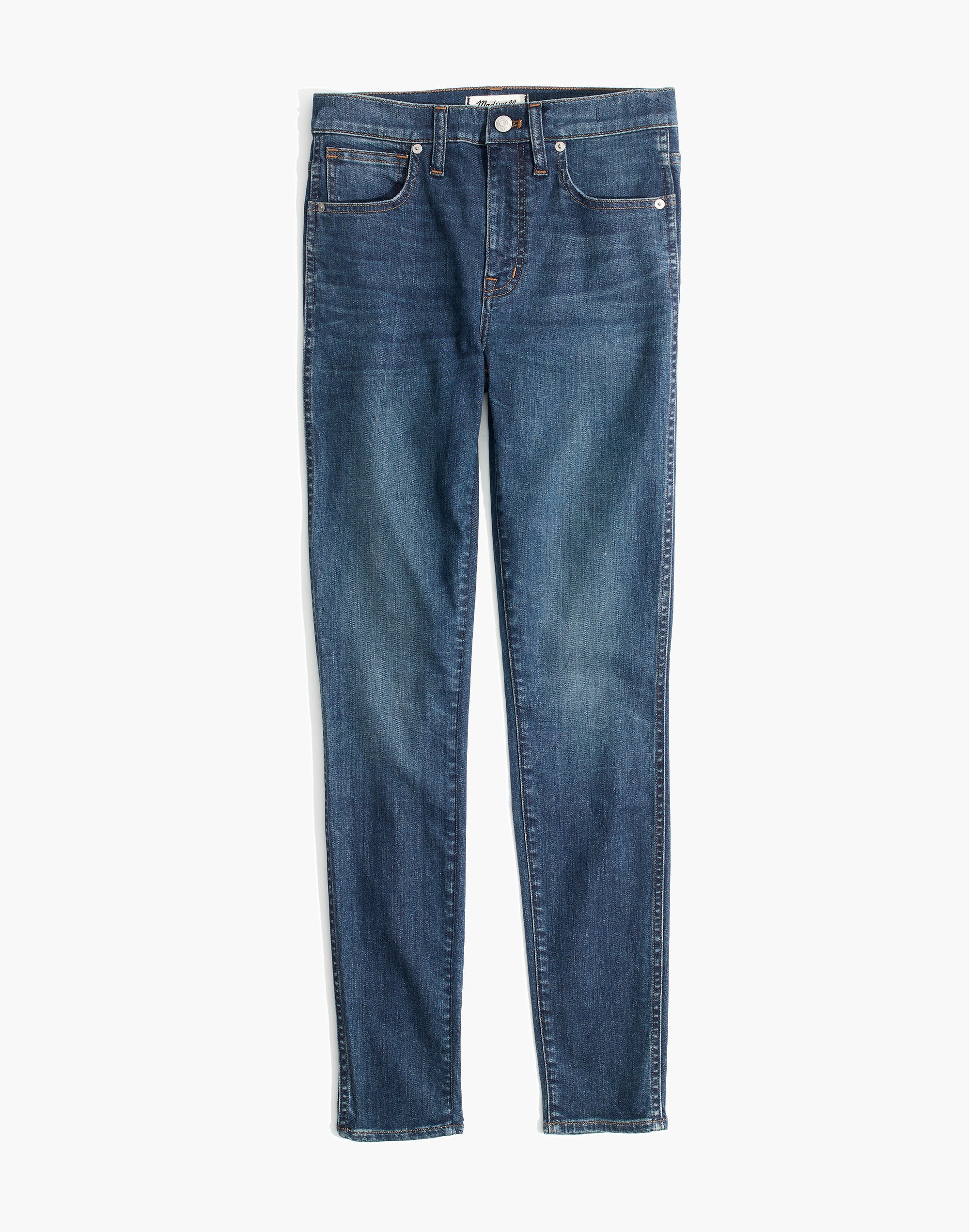 10" High-Rise Skinny Jeans in Elinor Wash: Eco Edition
