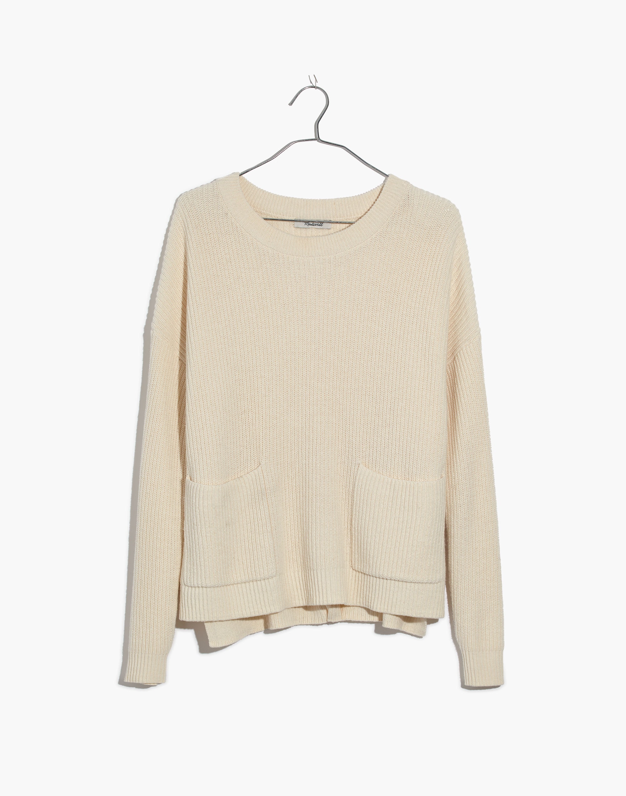 Patch Pocket Pullover Sweater