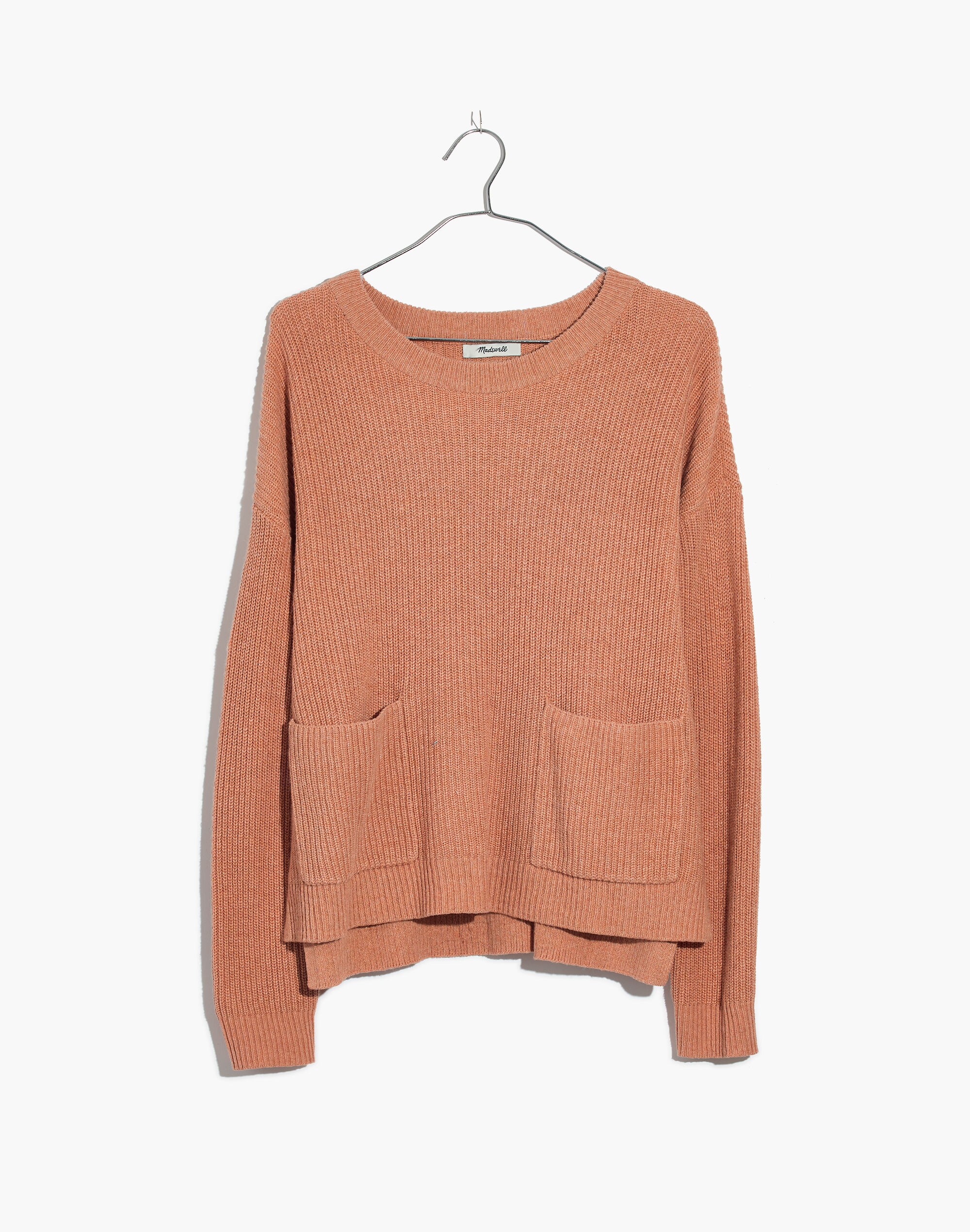 Patch Pocket Pullover Sweater