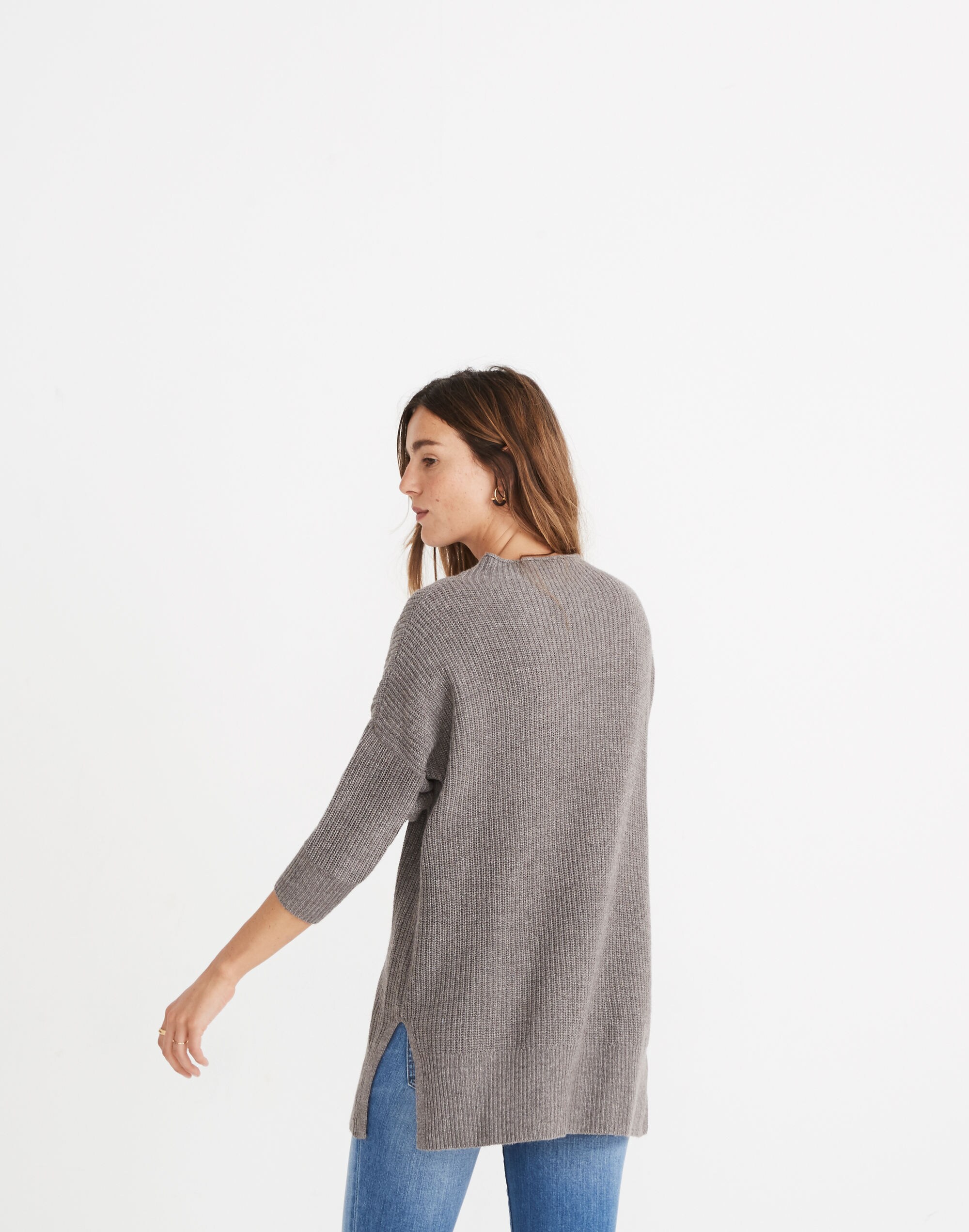 Mockneck Sweater Tunic