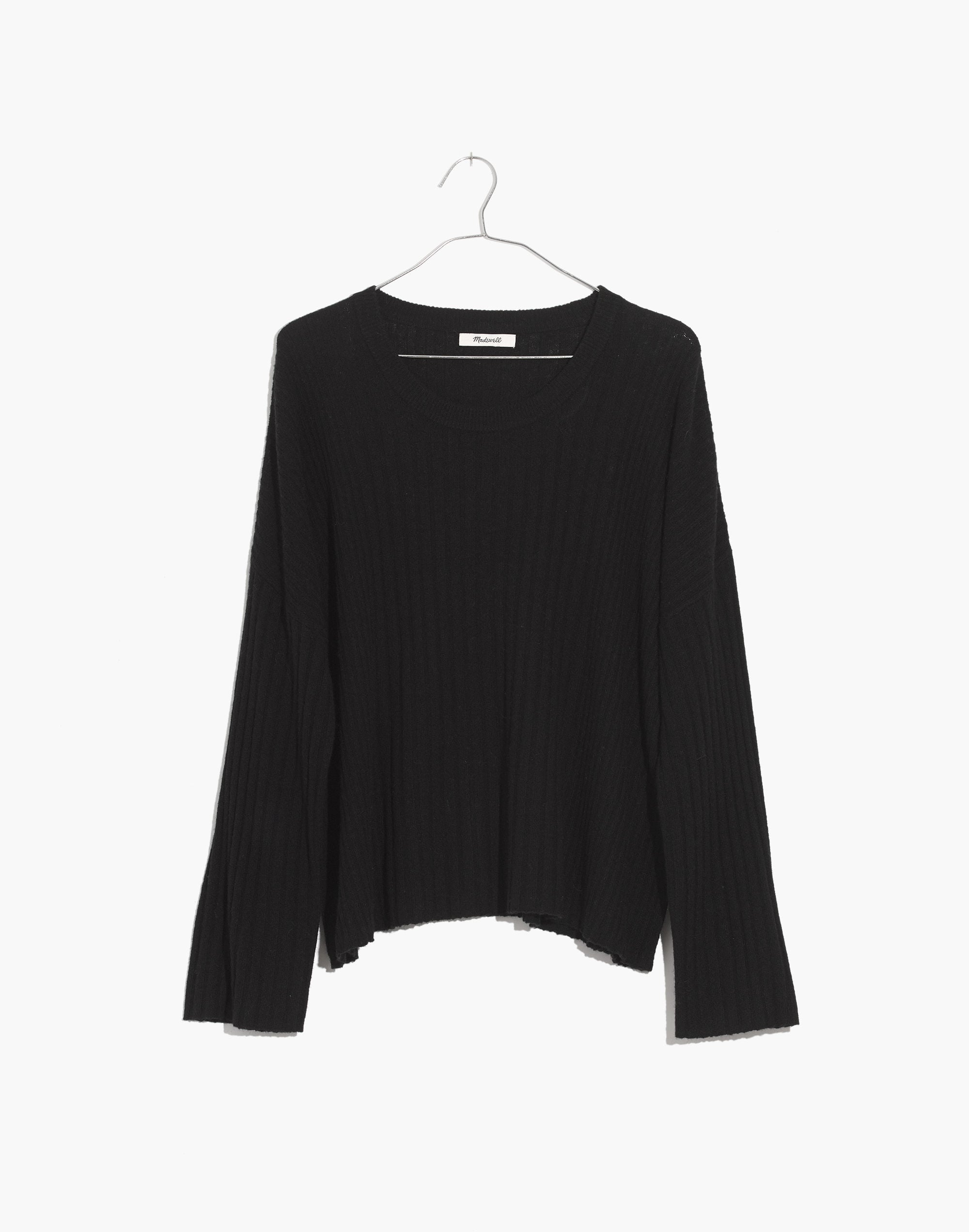 relaxed crewneck sweater