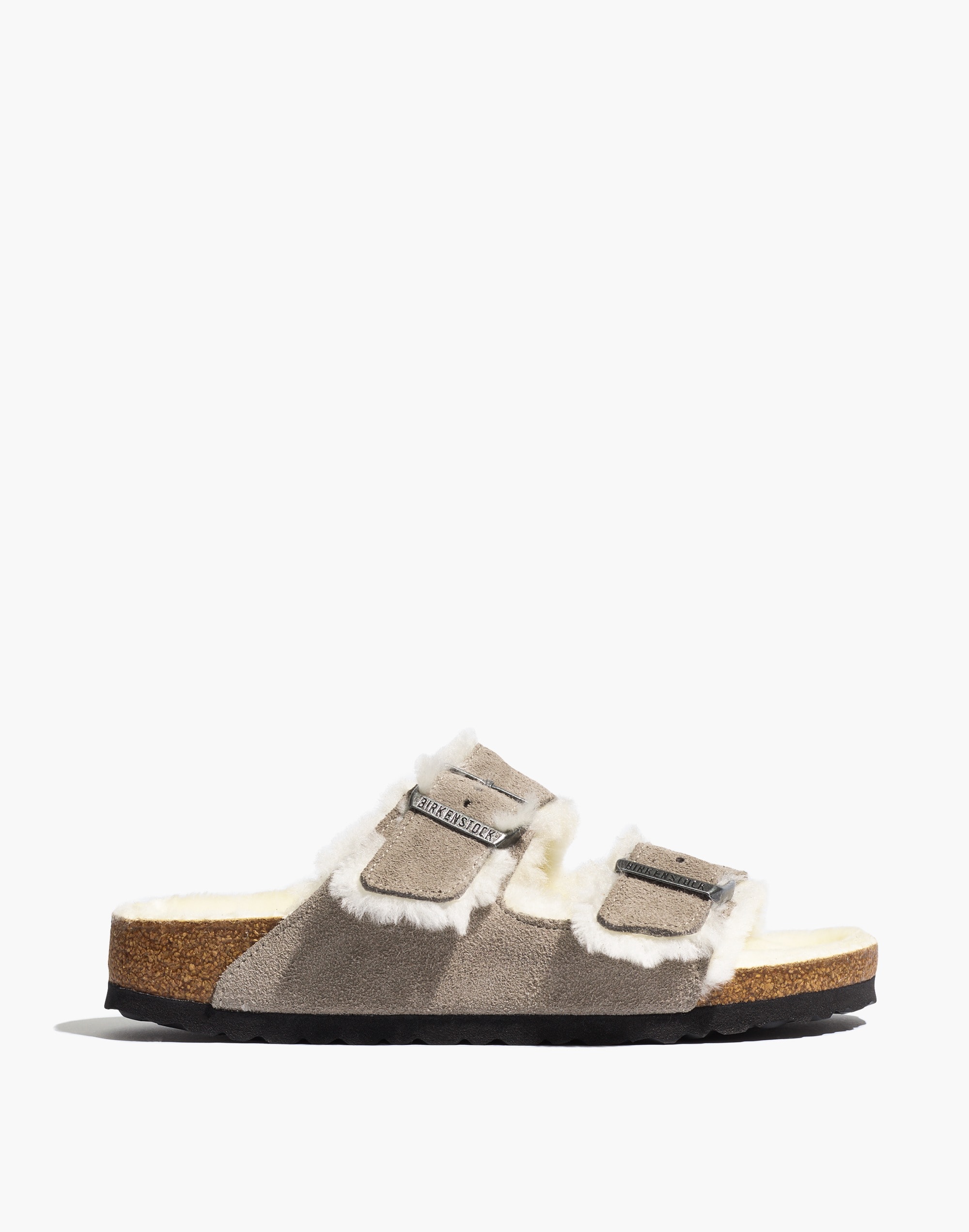 Birkenstock&reg; Suede Arizona Sandals in Shearling