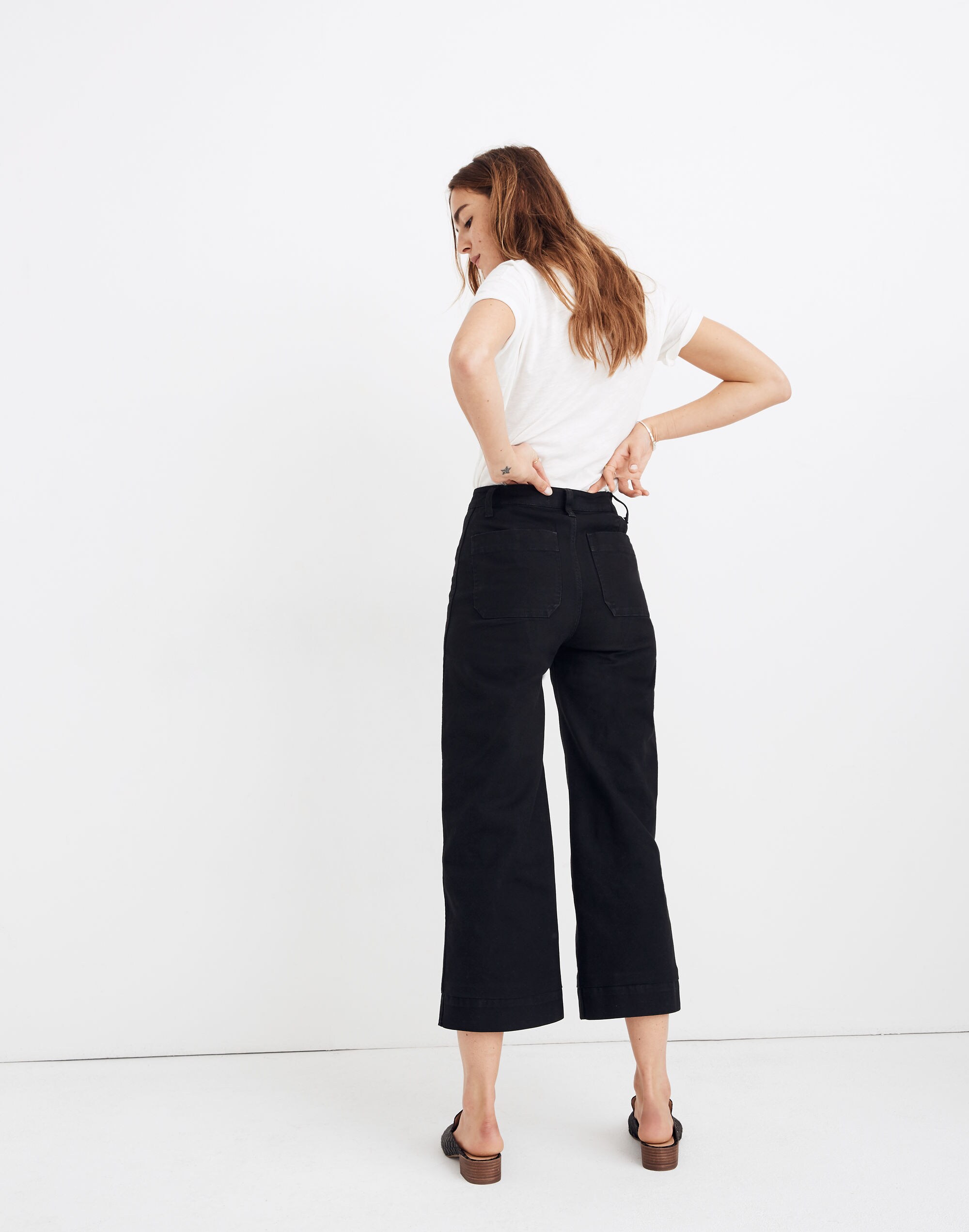Emmett Wide-Leg Crop Pants