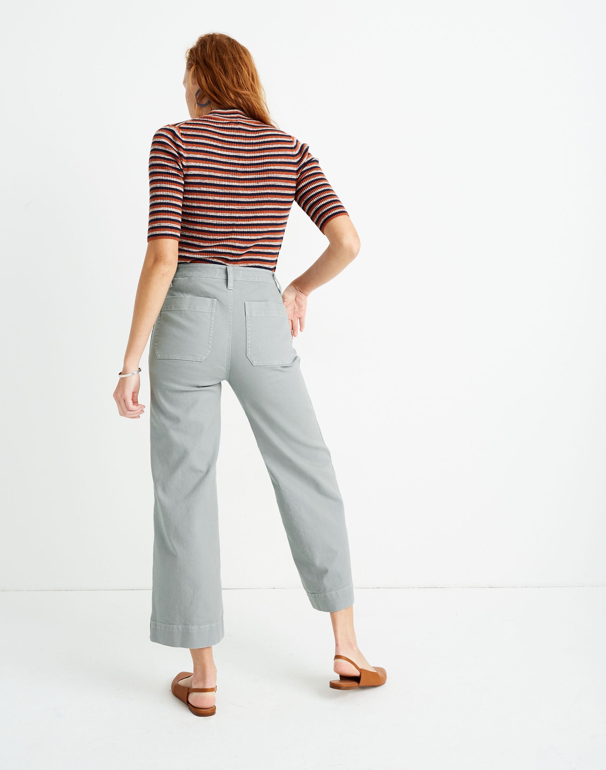 Emmett Wide-Leg Crop Pants