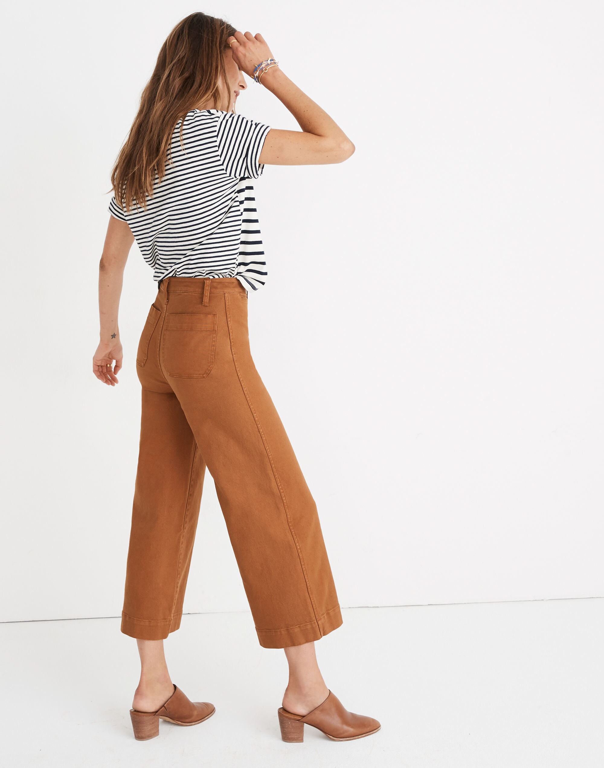 Emmett Wide-Leg Crop Pants