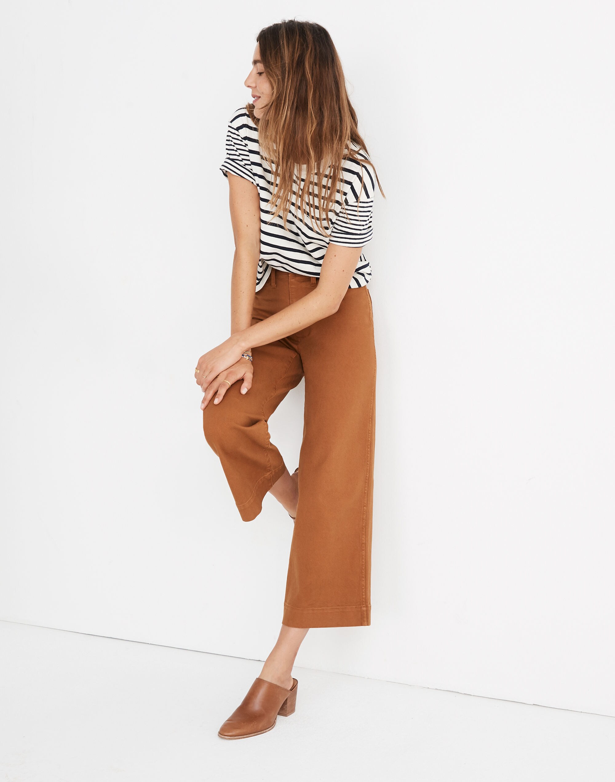 Emmett Wide-Leg Crop Pants