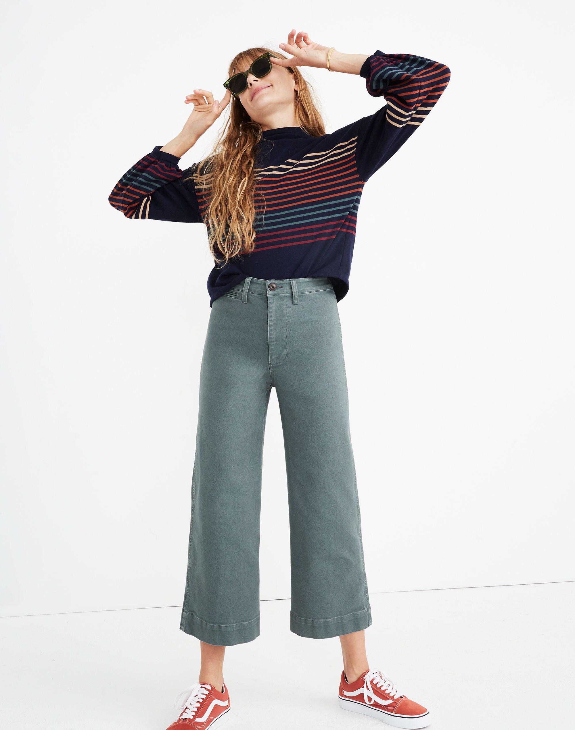 Emmett Wide-Leg Crop Pants