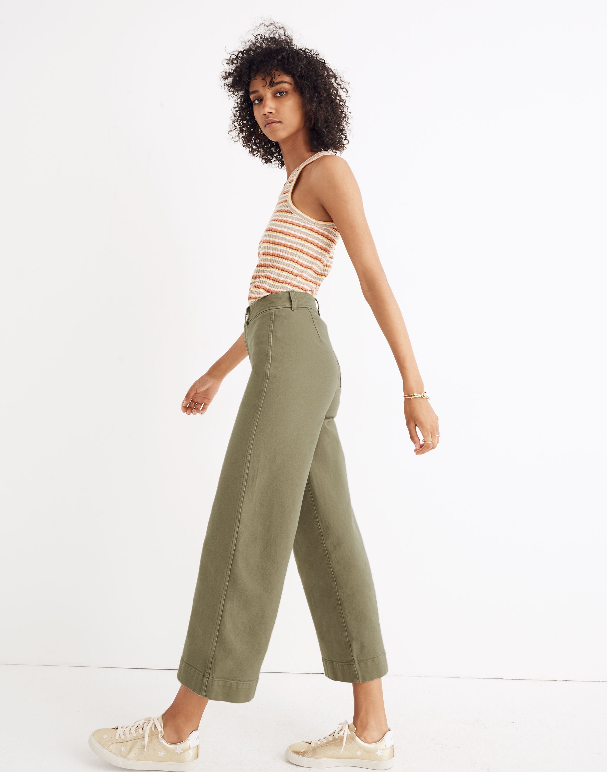 Emmett Wide-Leg Crop Pants