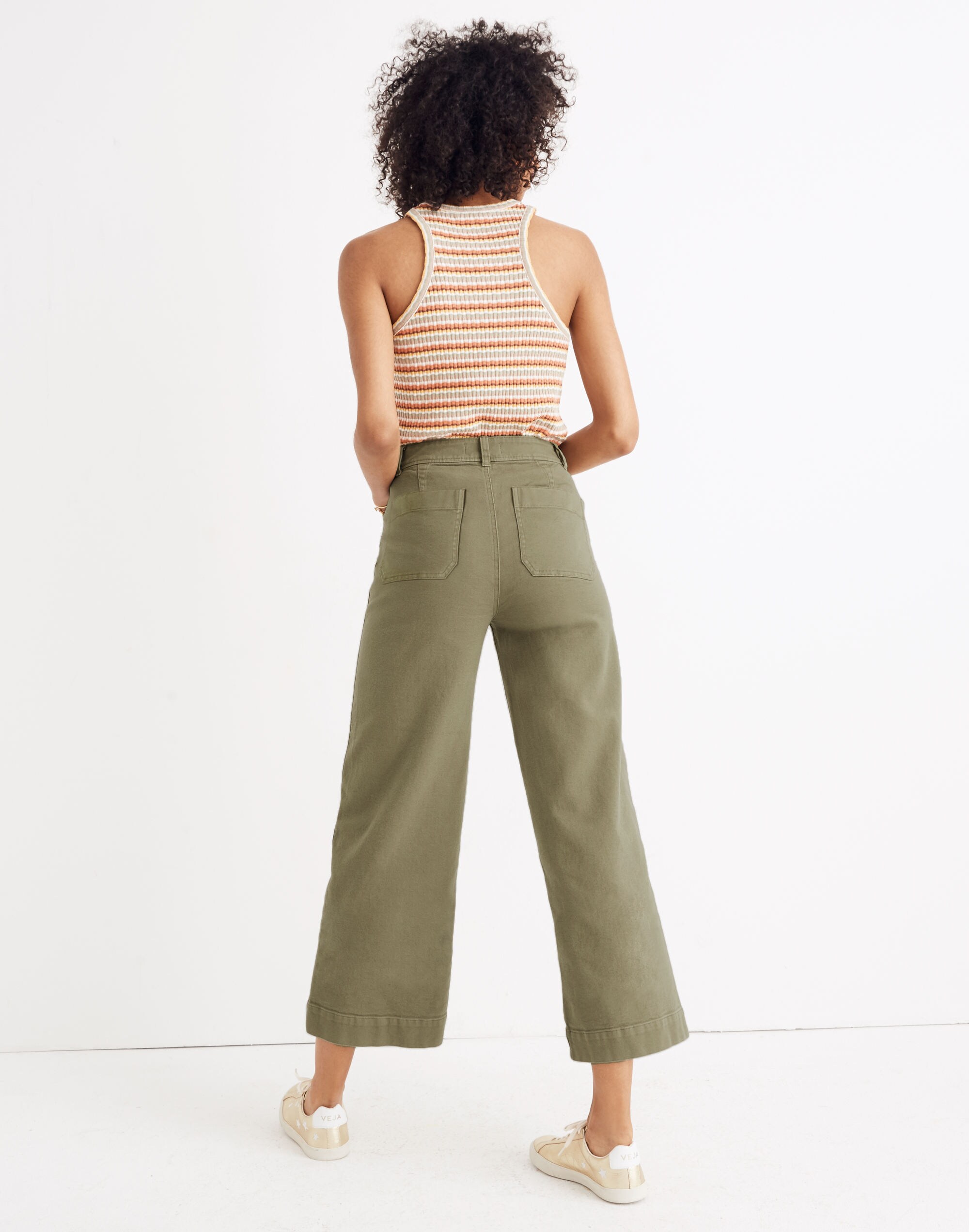 Emmett Wide-Leg Crop Pants
