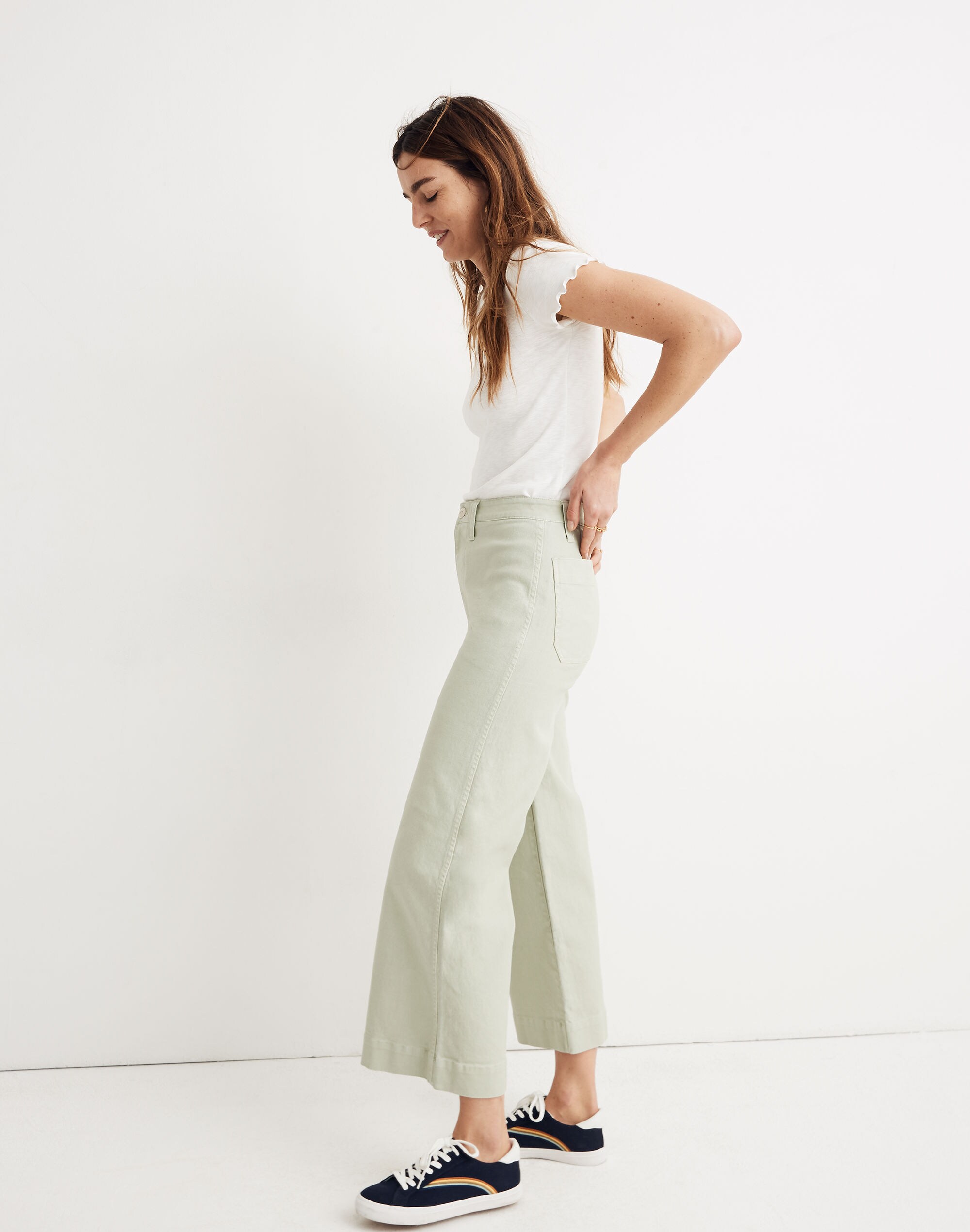 Emmett Wide-Leg Crop Pants