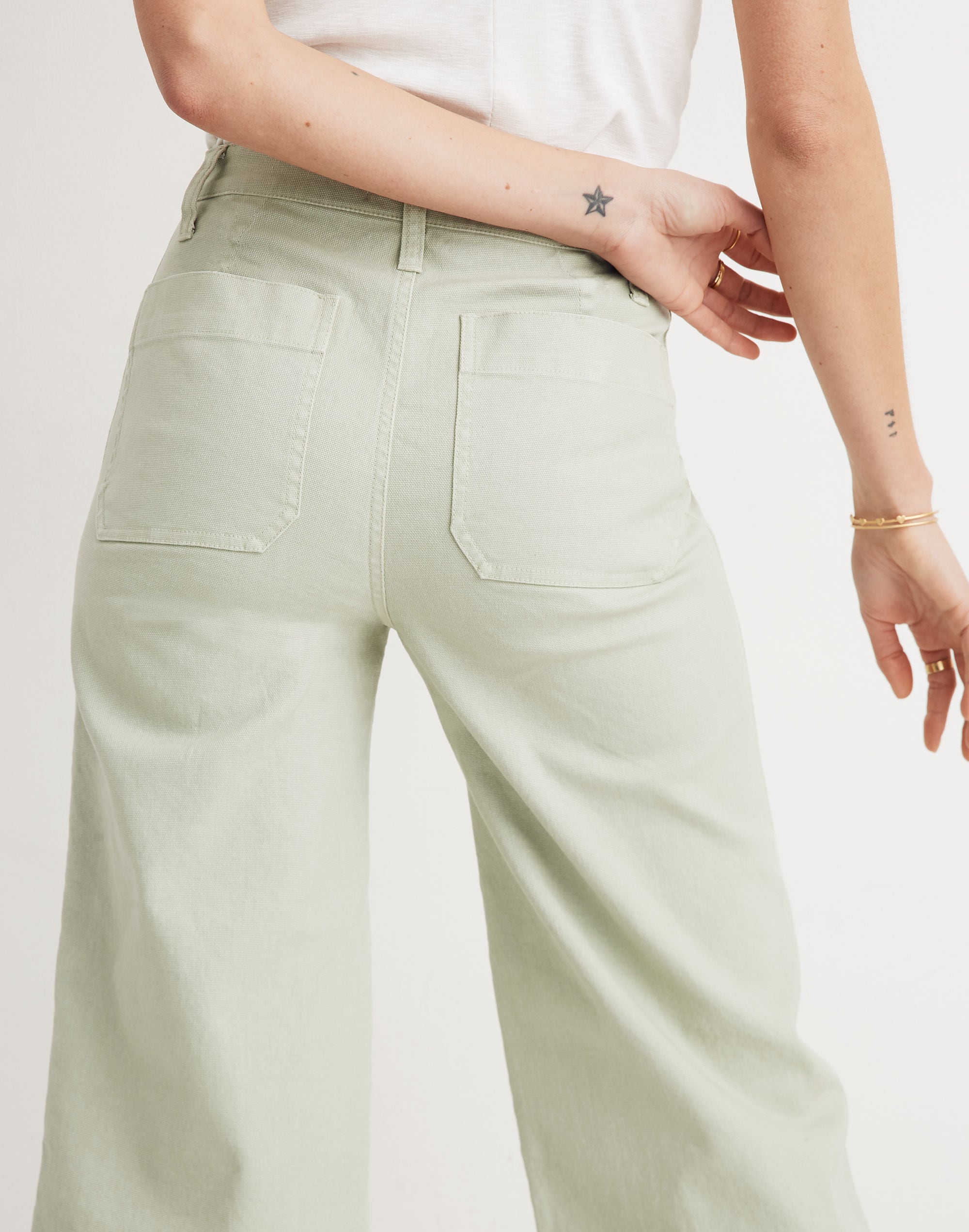 Emmett Wide-Leg Crop Pants