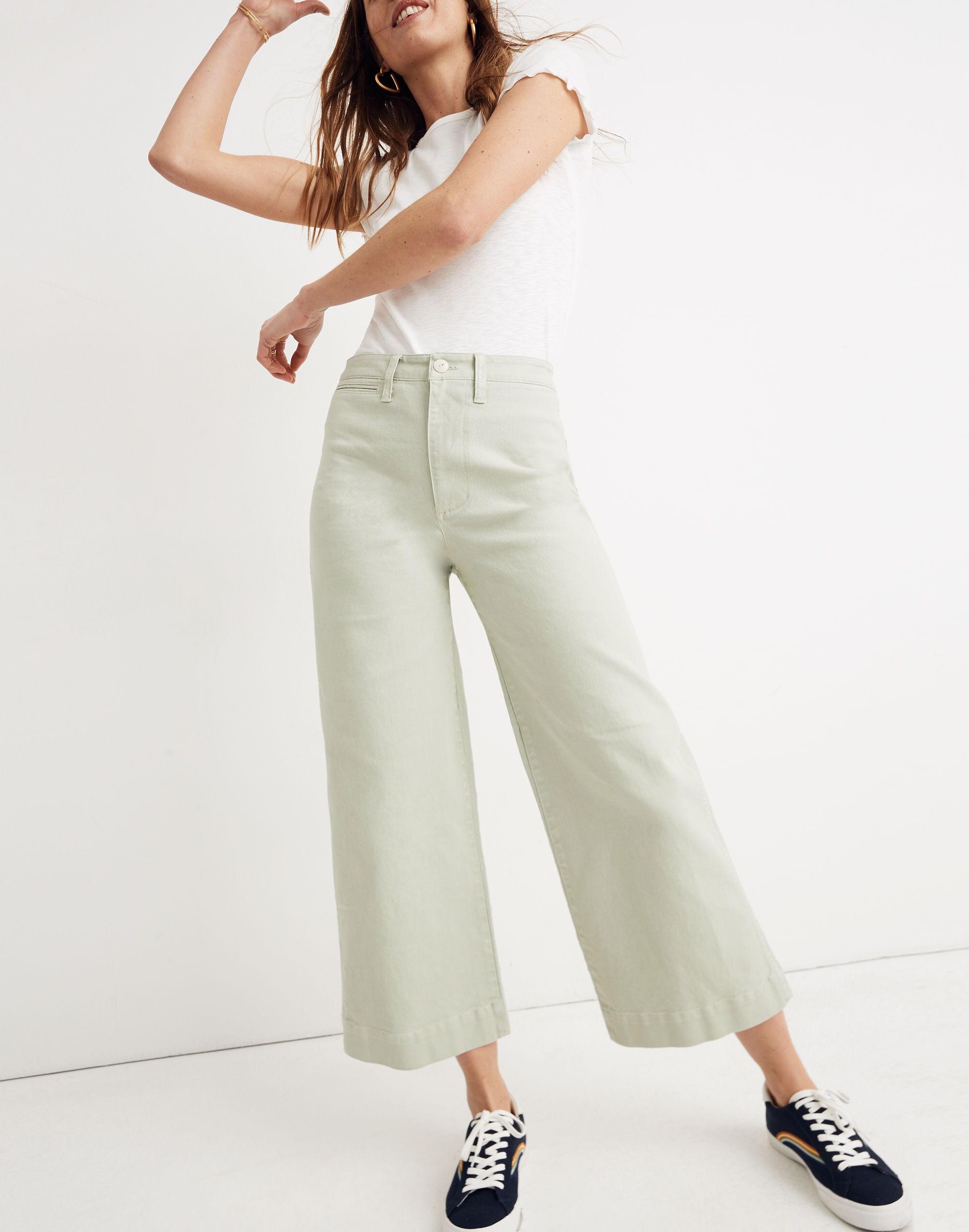 Emmett Wide-Leg Crop Pants