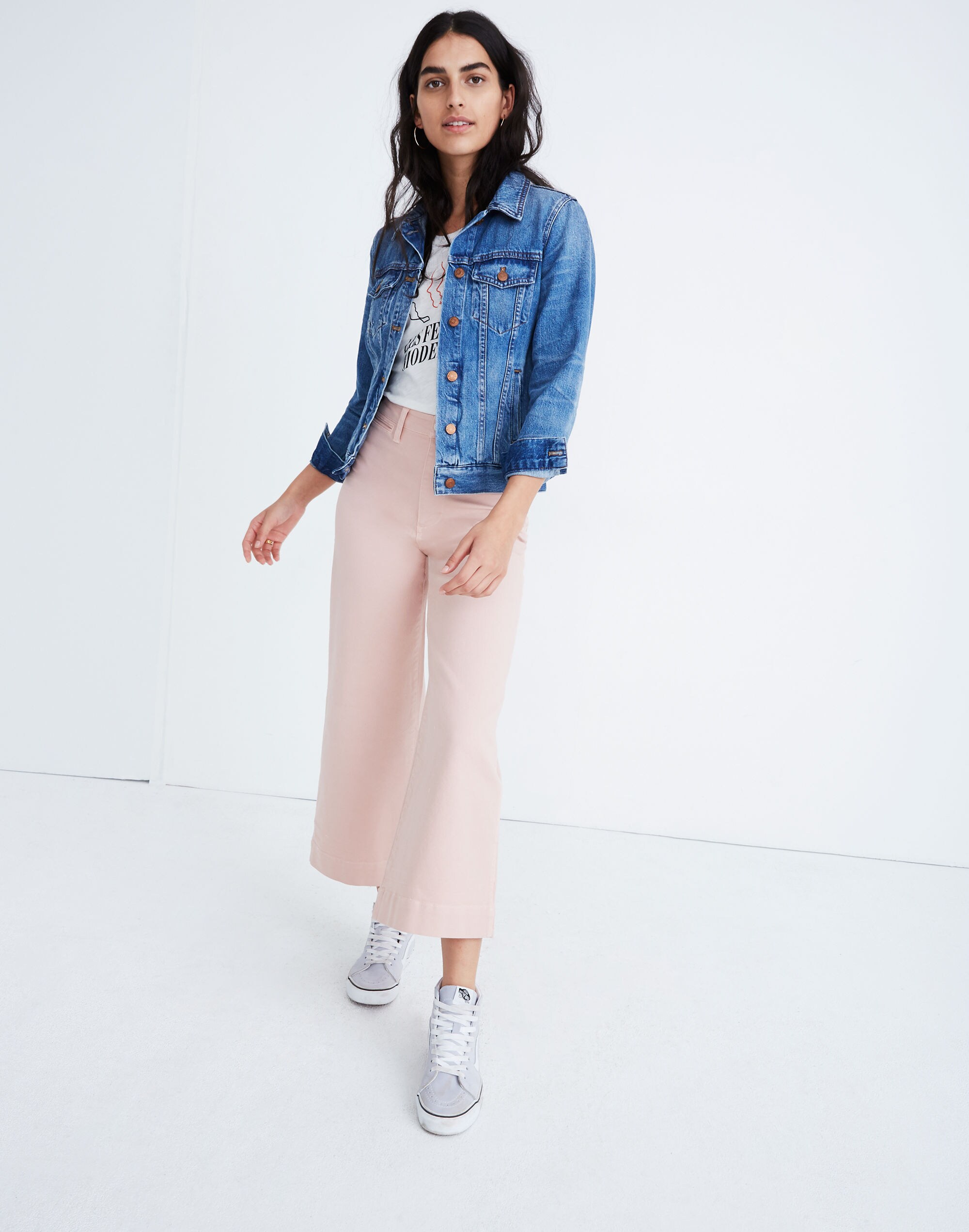 Emmett Wide-Leg Crop Pants