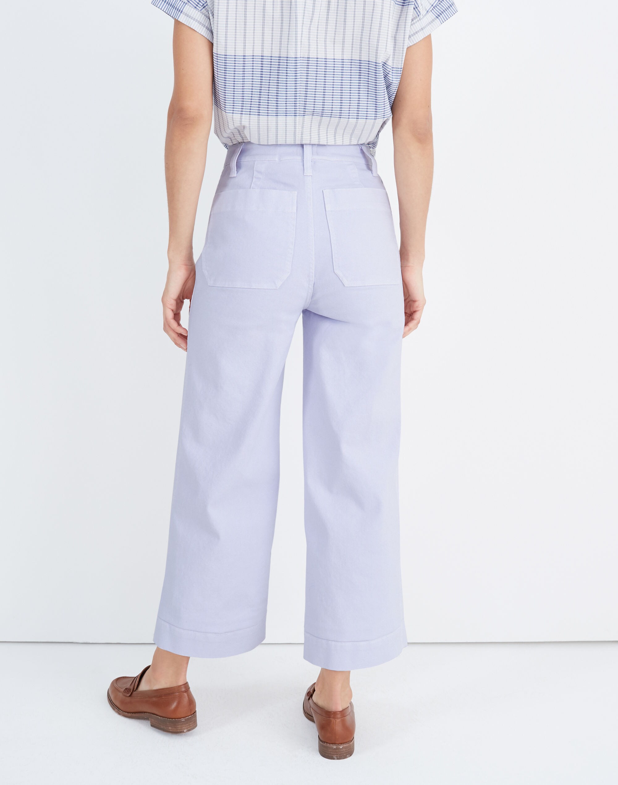 Petite Emmett Wide-Leg Crop Pants