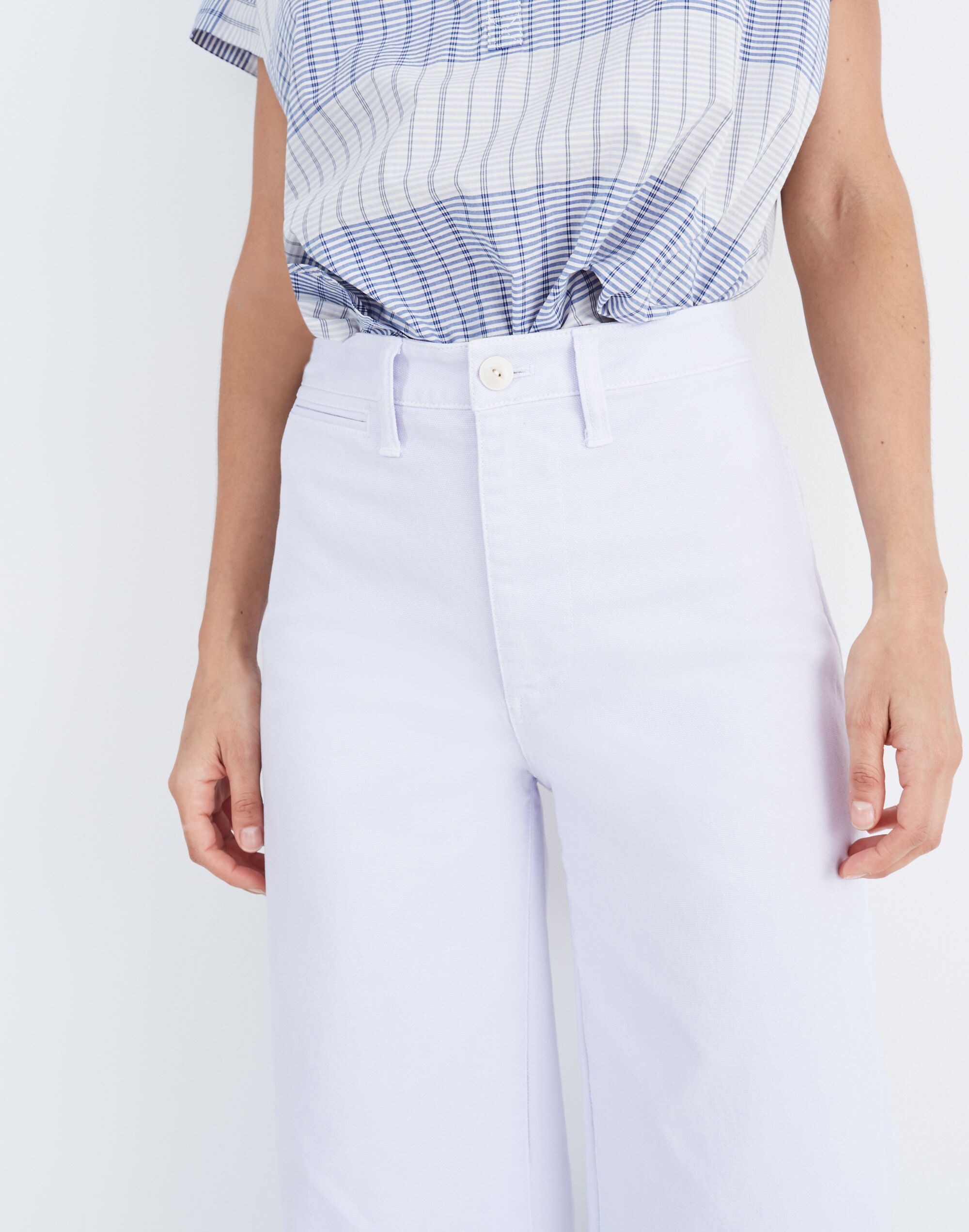 Petite Emmett Wide-Leg Crop Pants