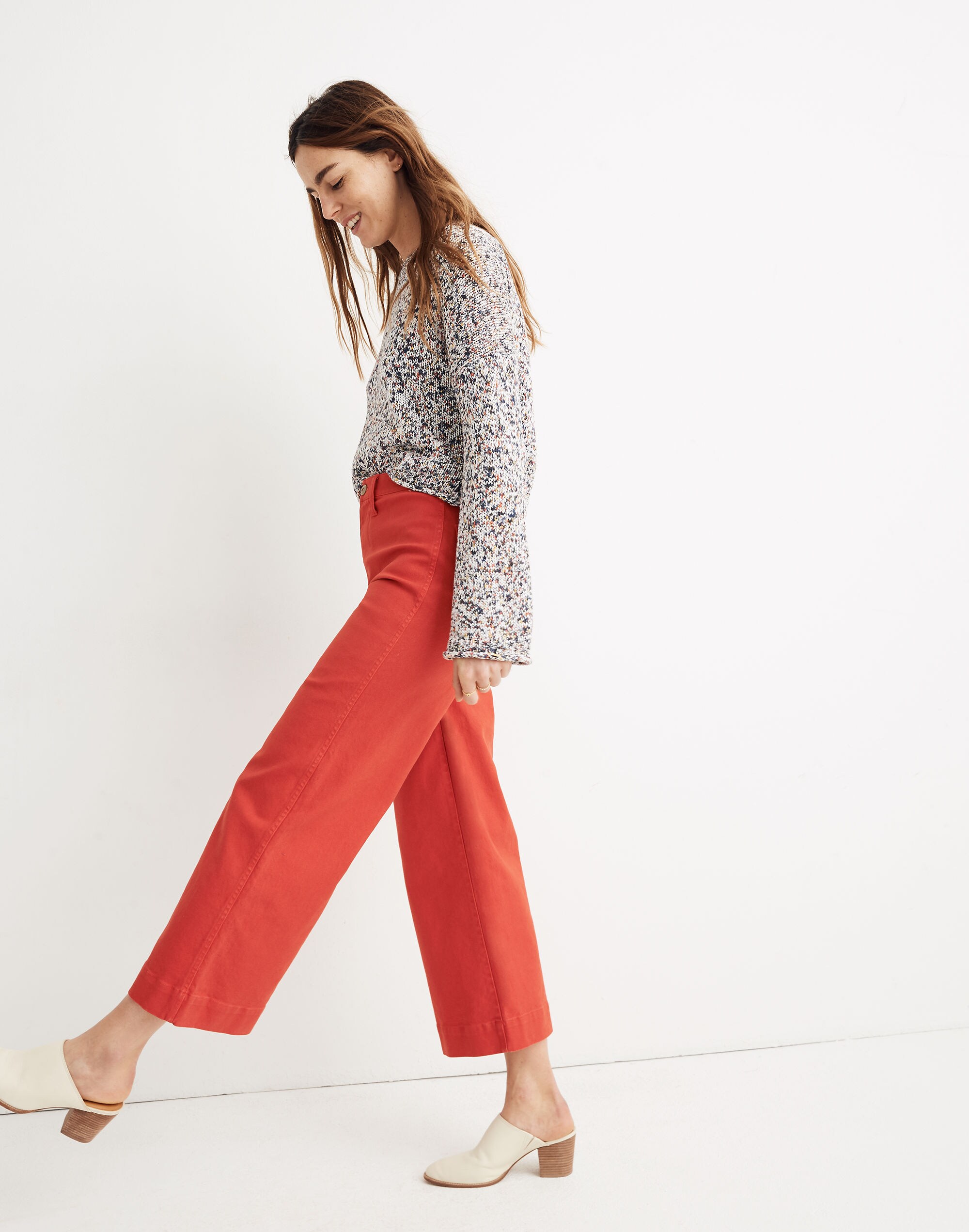 Emmett Wide-Leg Crop Pants