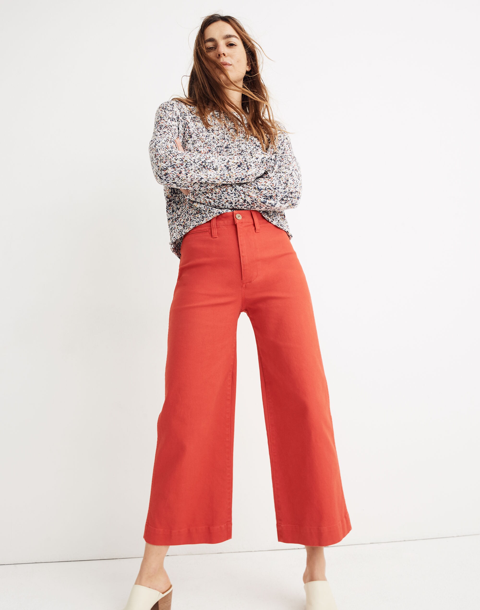 Emmett Wide-Leg Crop Pants