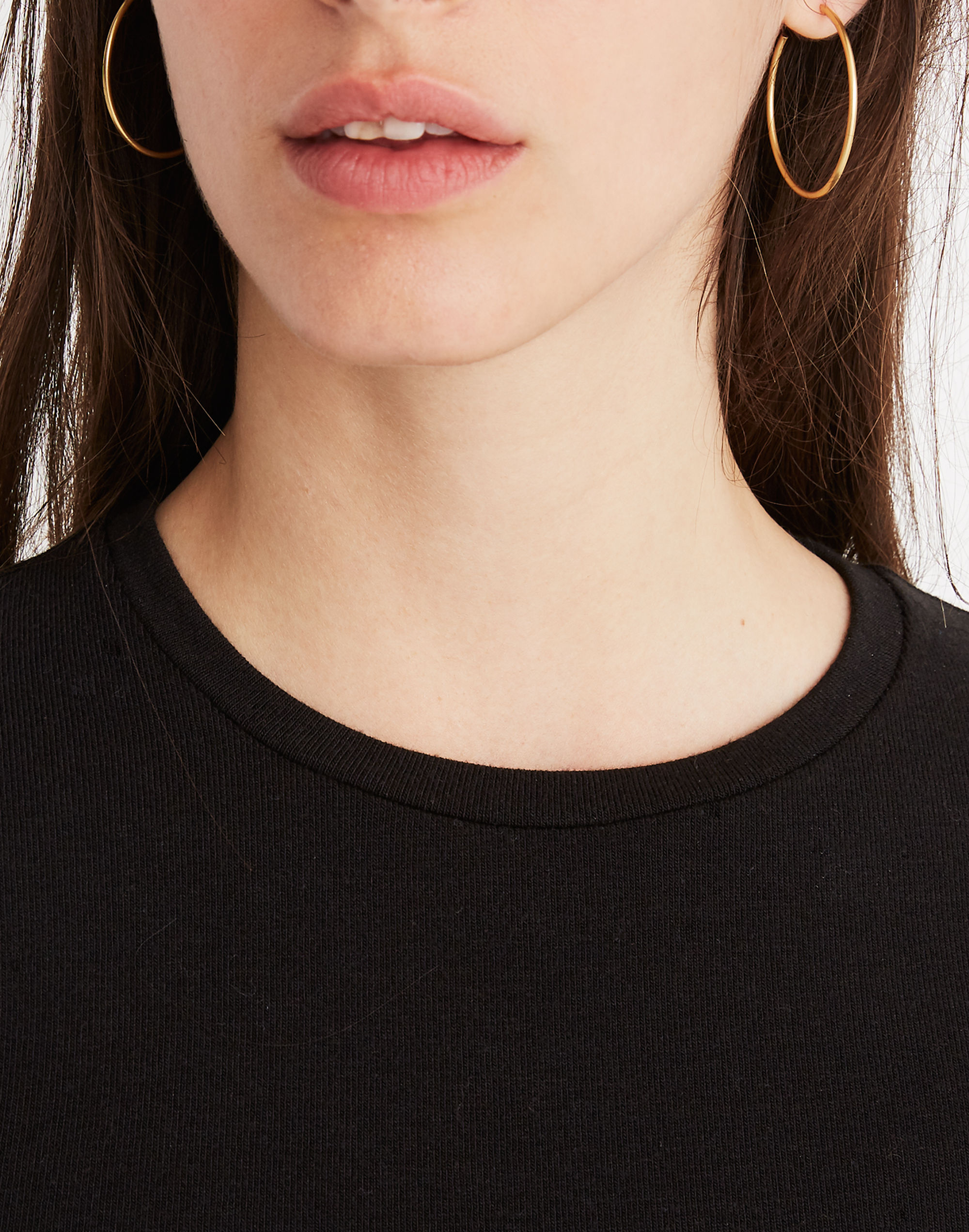 Crewneck Thong Bodysuit