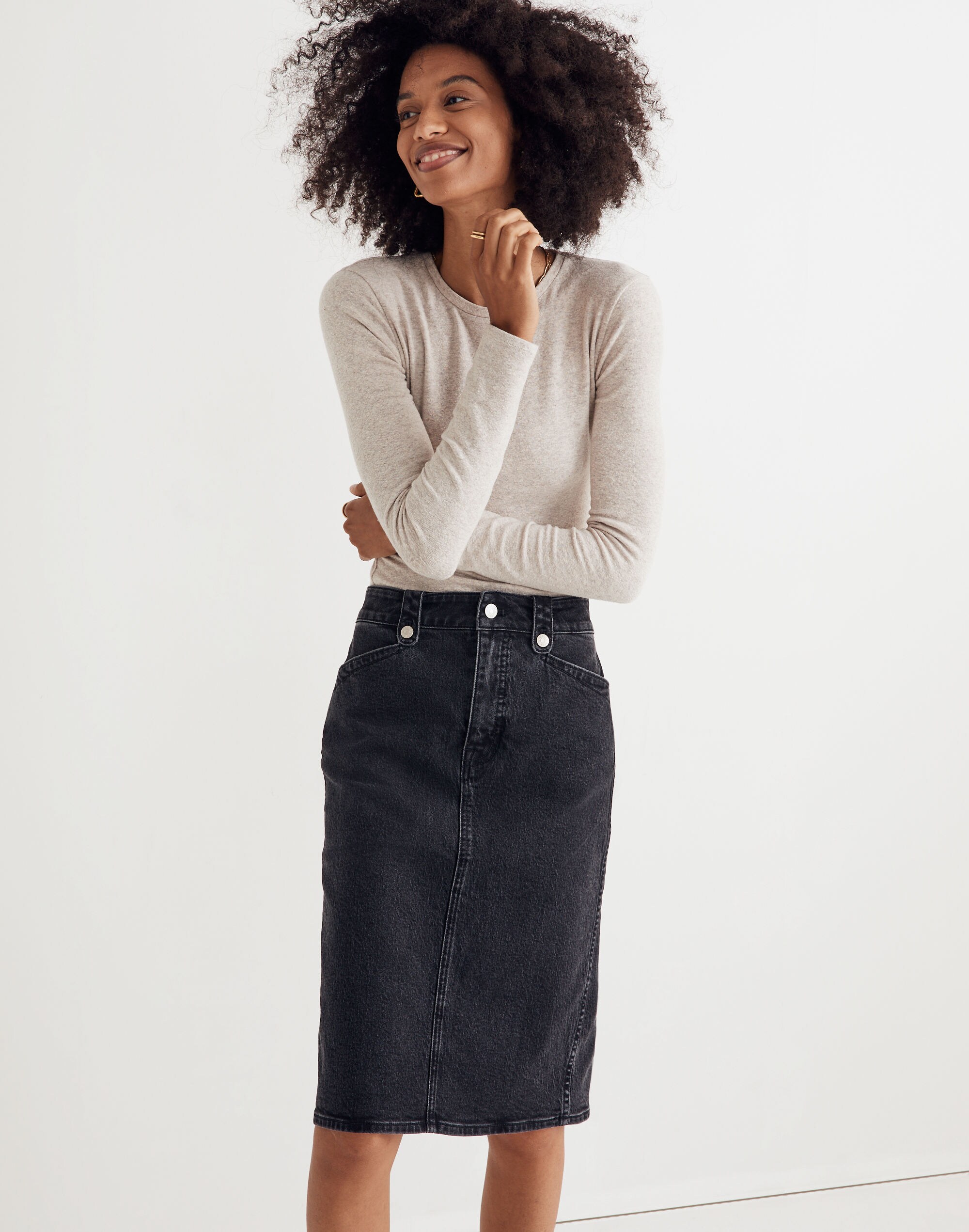 Crewneck Thong Bodysuit