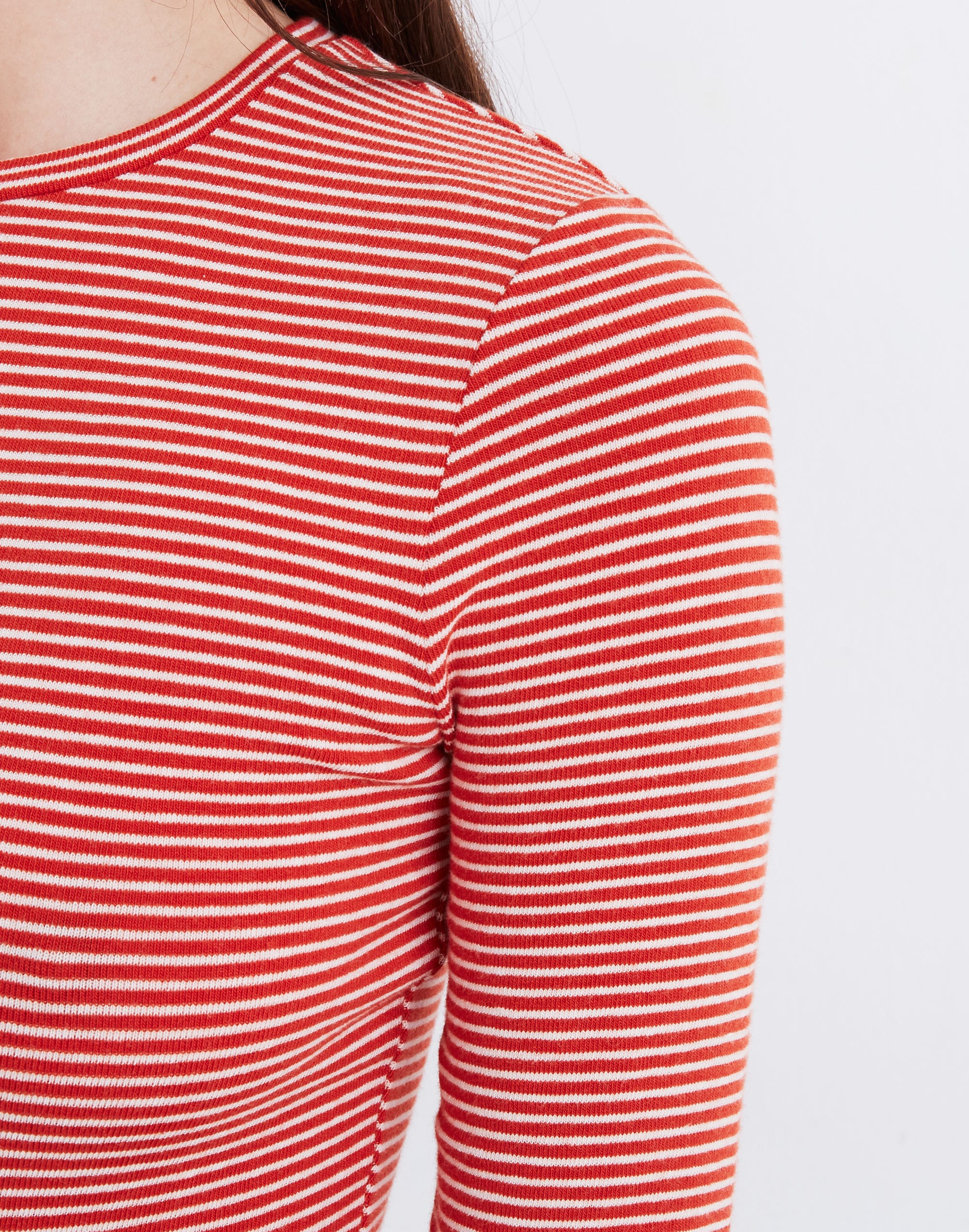 Crewneck Bodysuit in Moreno Stripe
