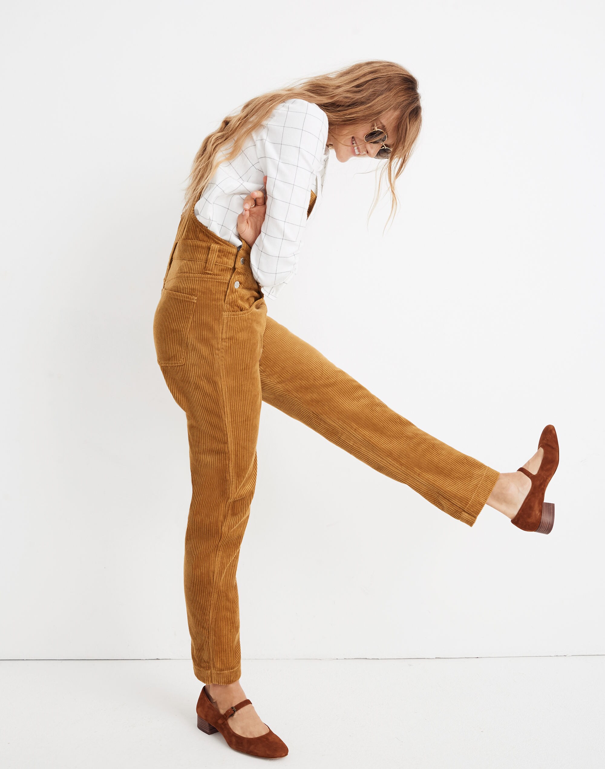 Straight-Leg Overalls: Corduroy Edition