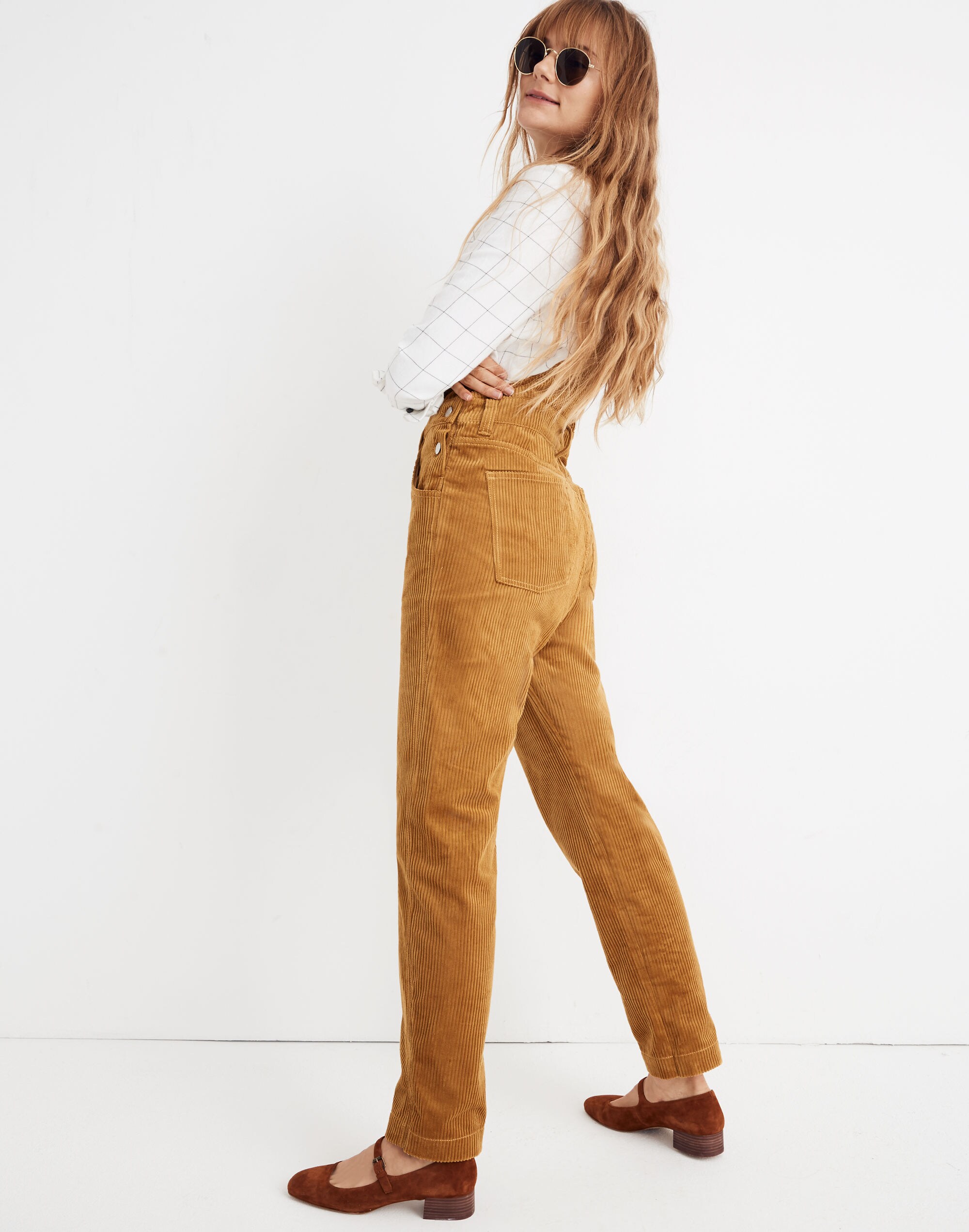 Straight-Leg Overalls: Corduroy Edition