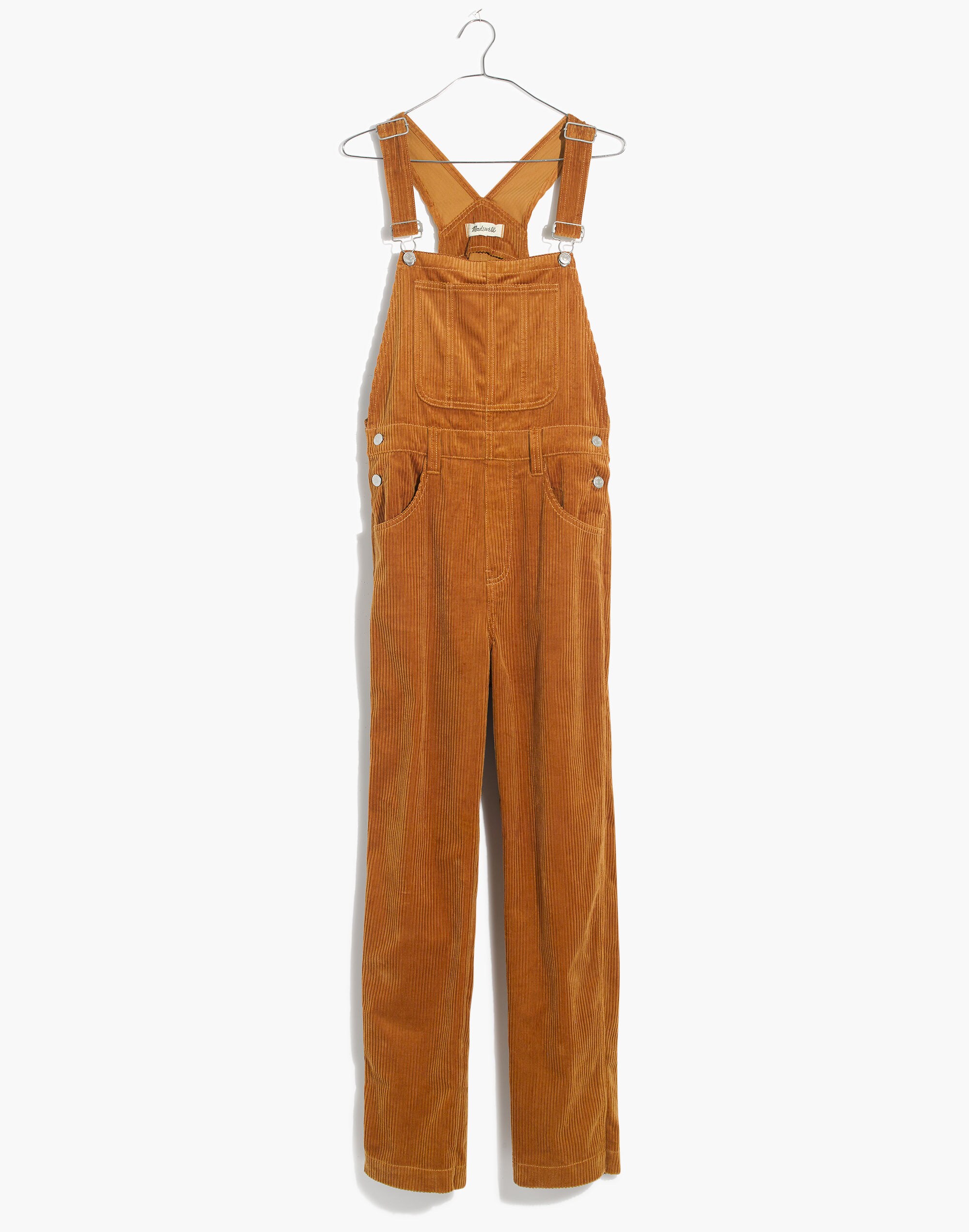 Straight-Leg Overalls: Corduroy Edition