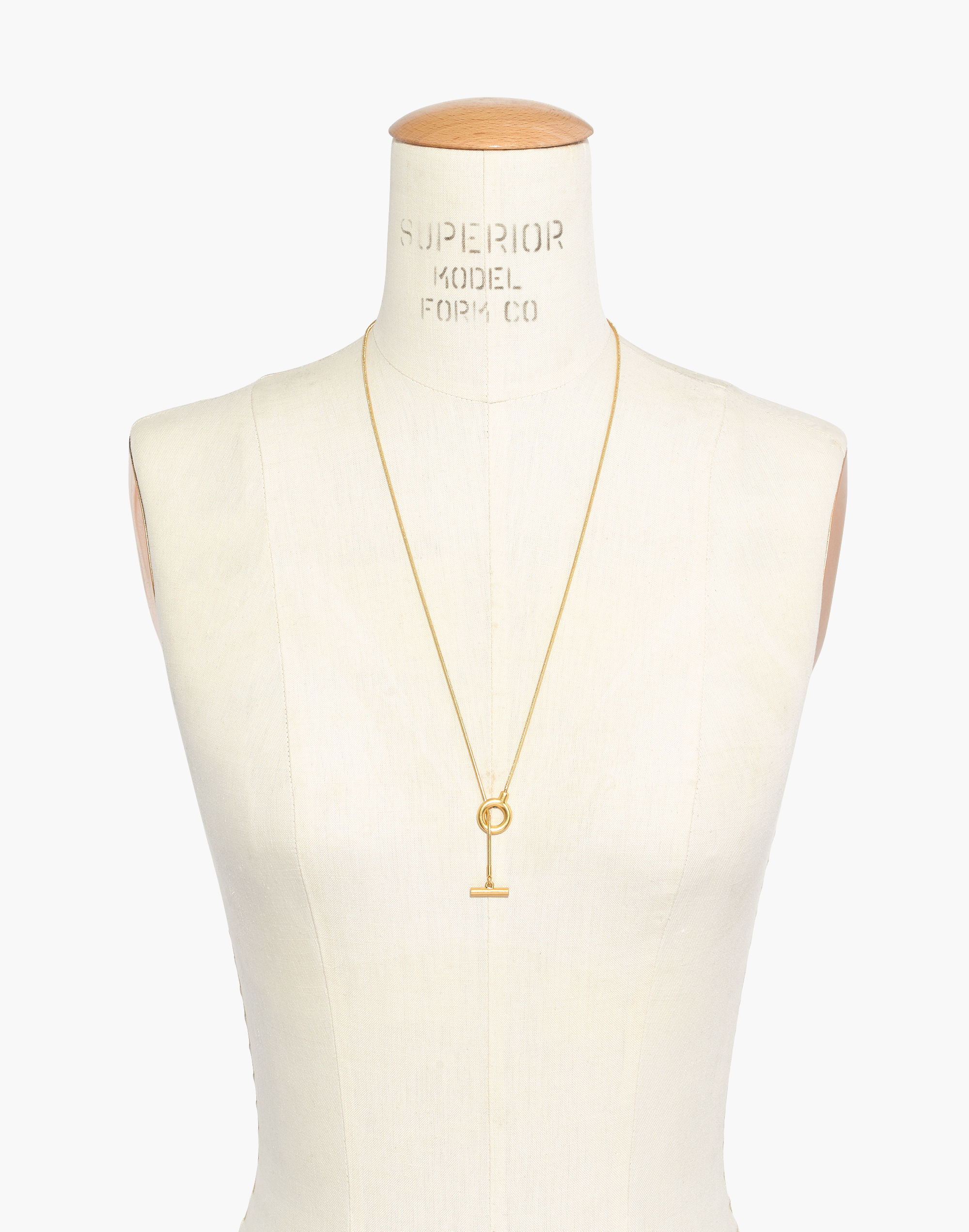 Toggle Lariat Necklace