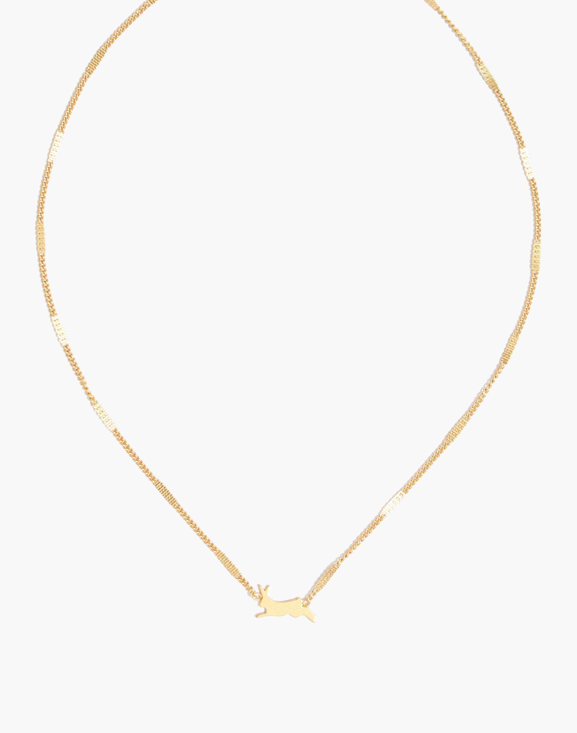 Bunny Charm Necklace