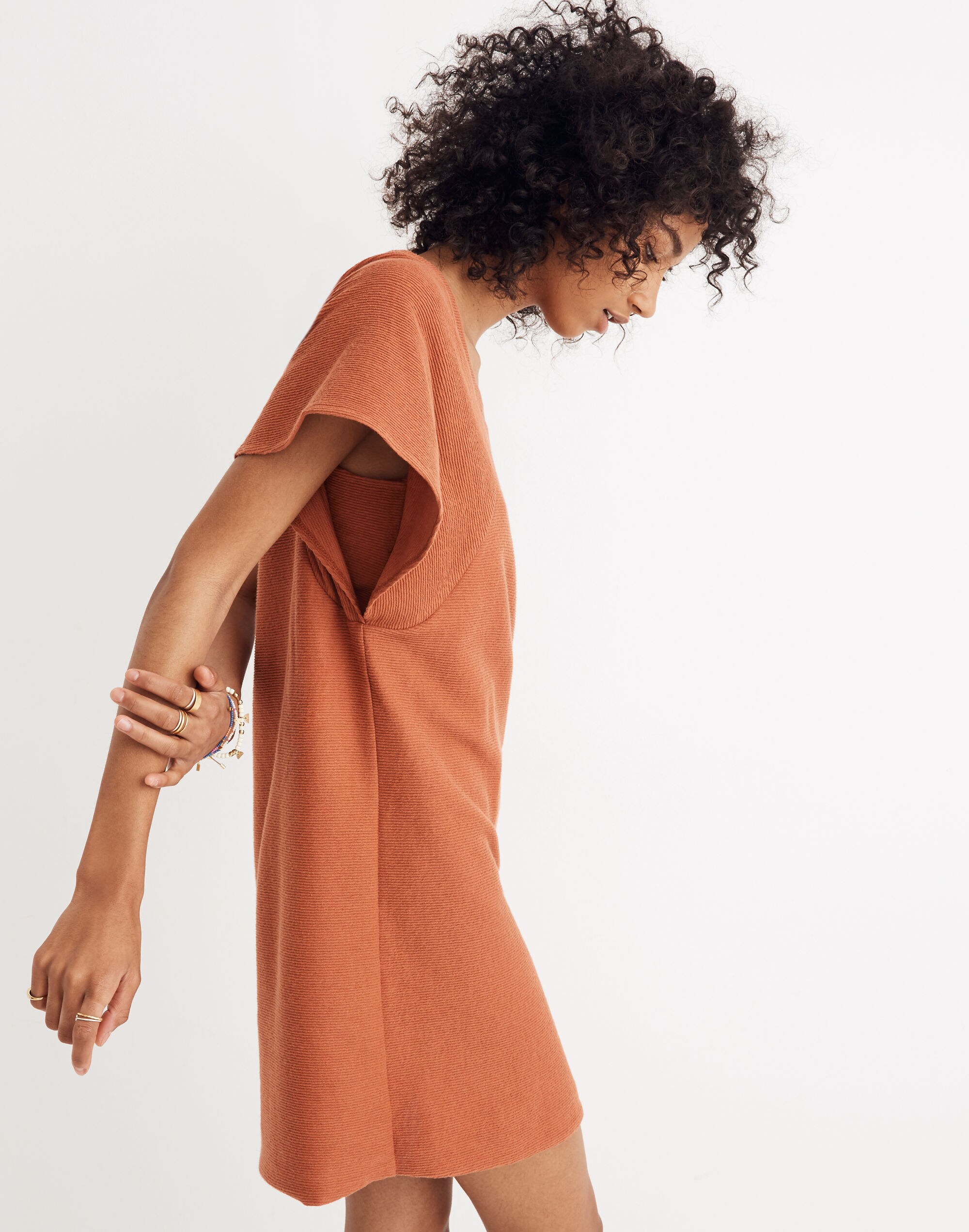 Texture &amp; Thread Square-Neck Dress