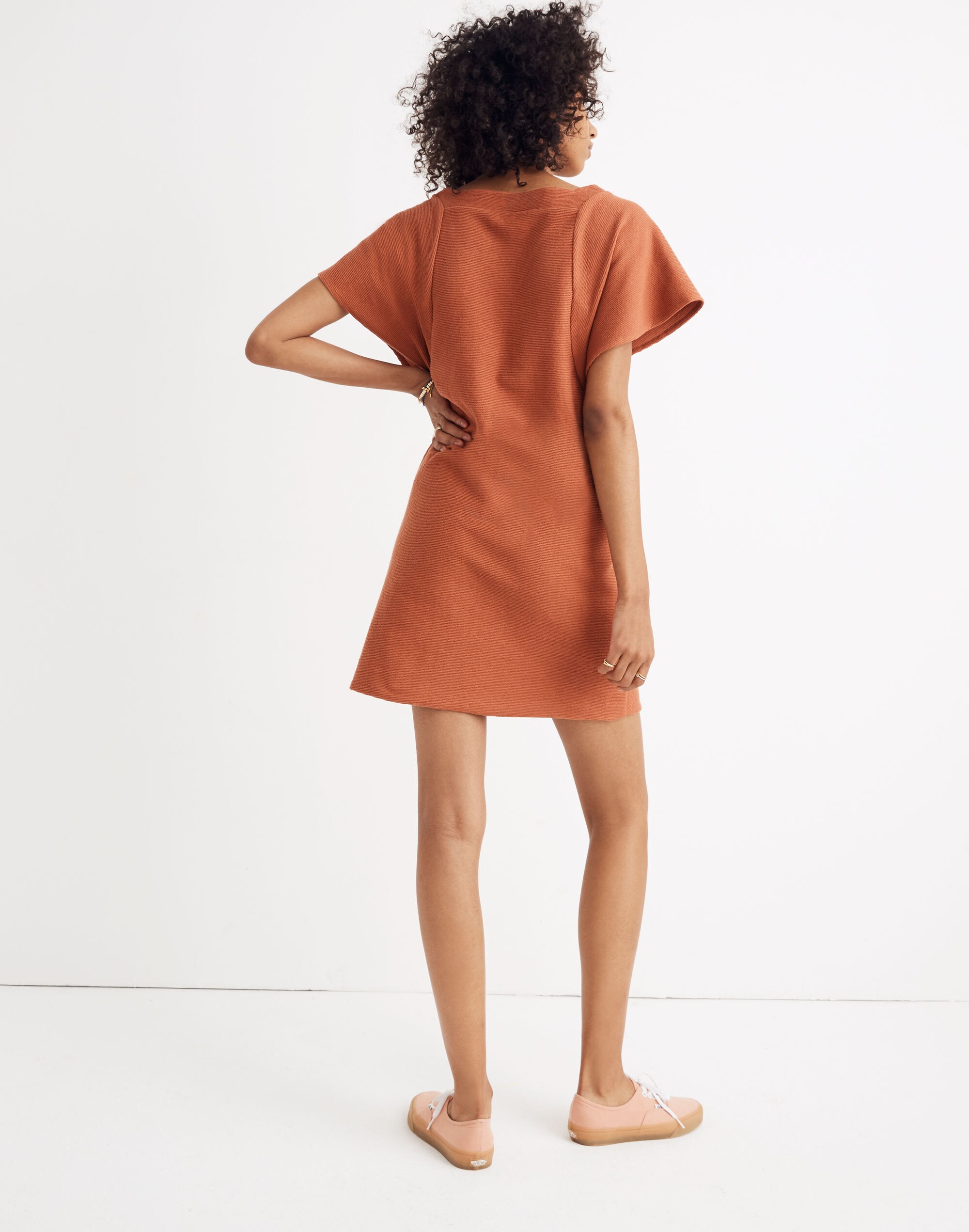 Texture &amp; Thread Square-Neck Dress