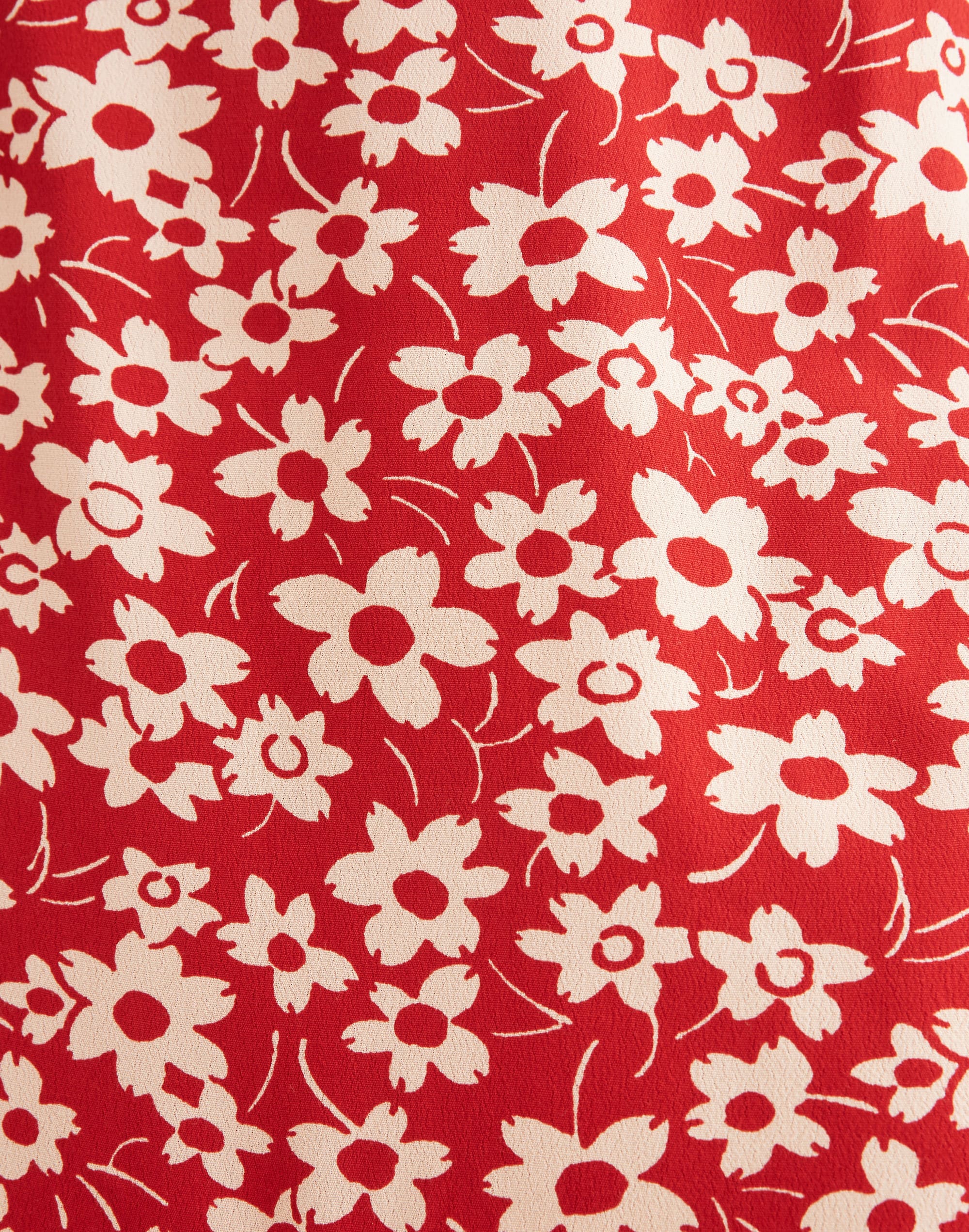 Side-Button Skirt in Full Bloom