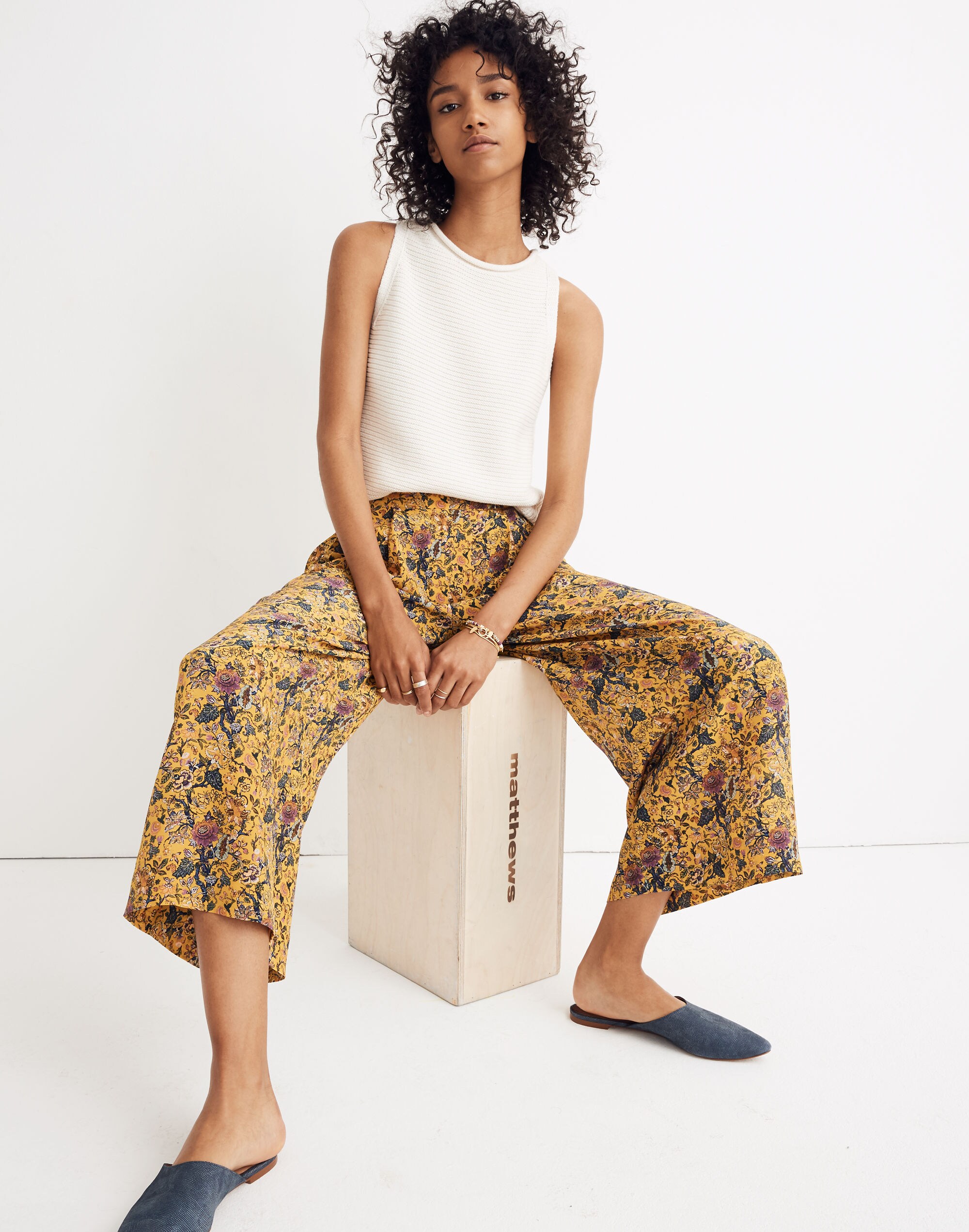 Hot madewell floral pants Shop