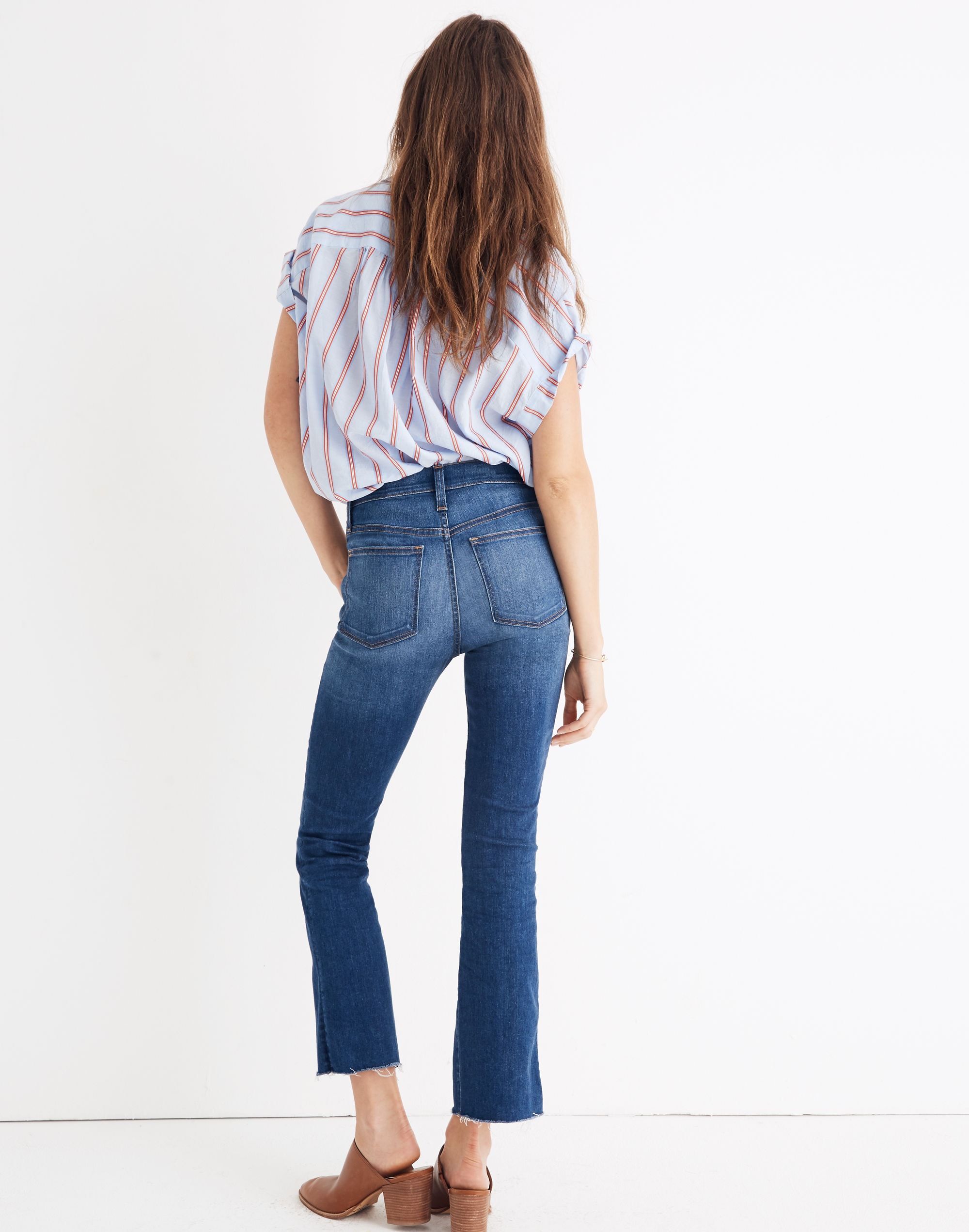 Cali Demi-Boot Jeans in Marco Wash
