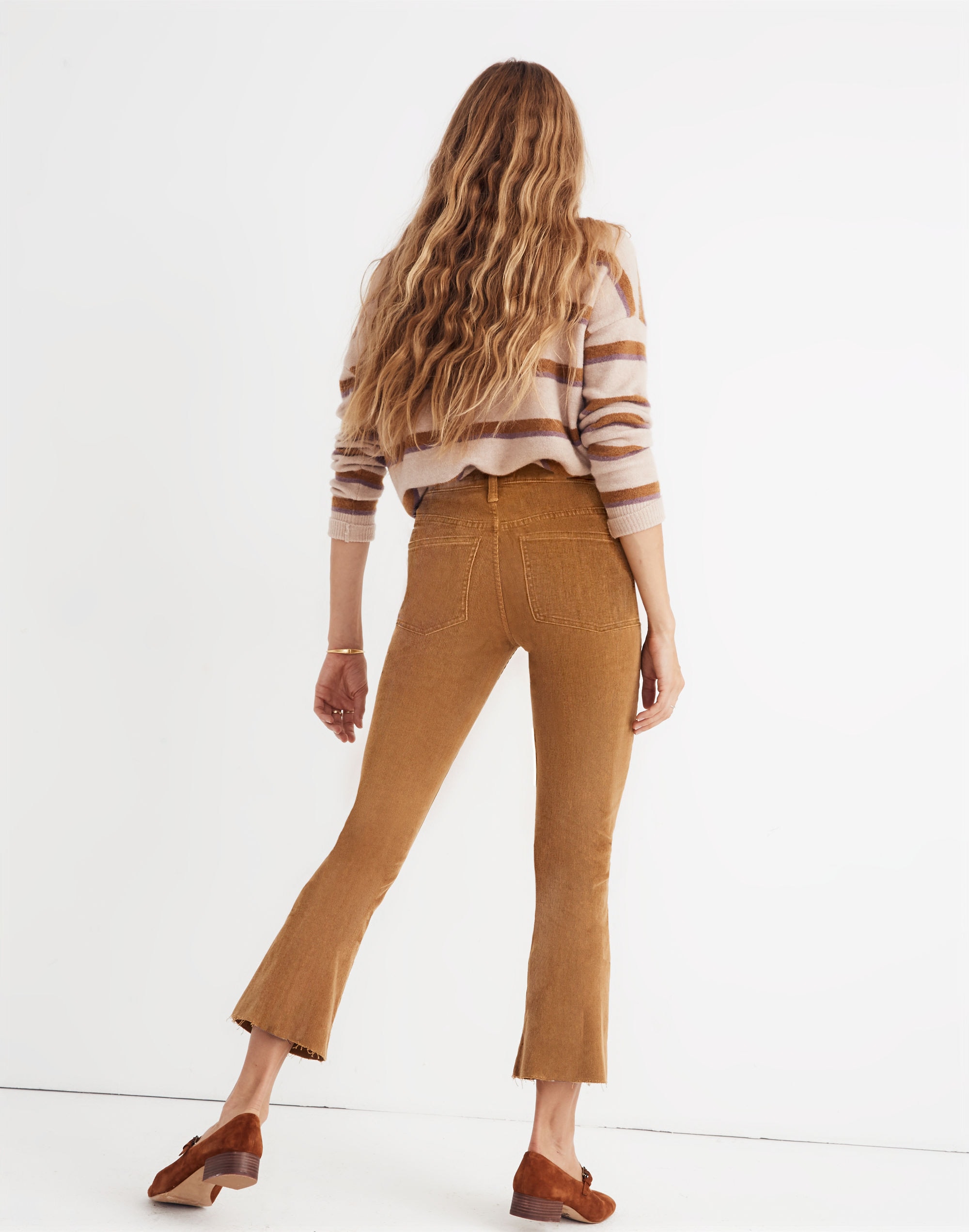 Cali Demi-Boot Jeans: Corduroy Edition
