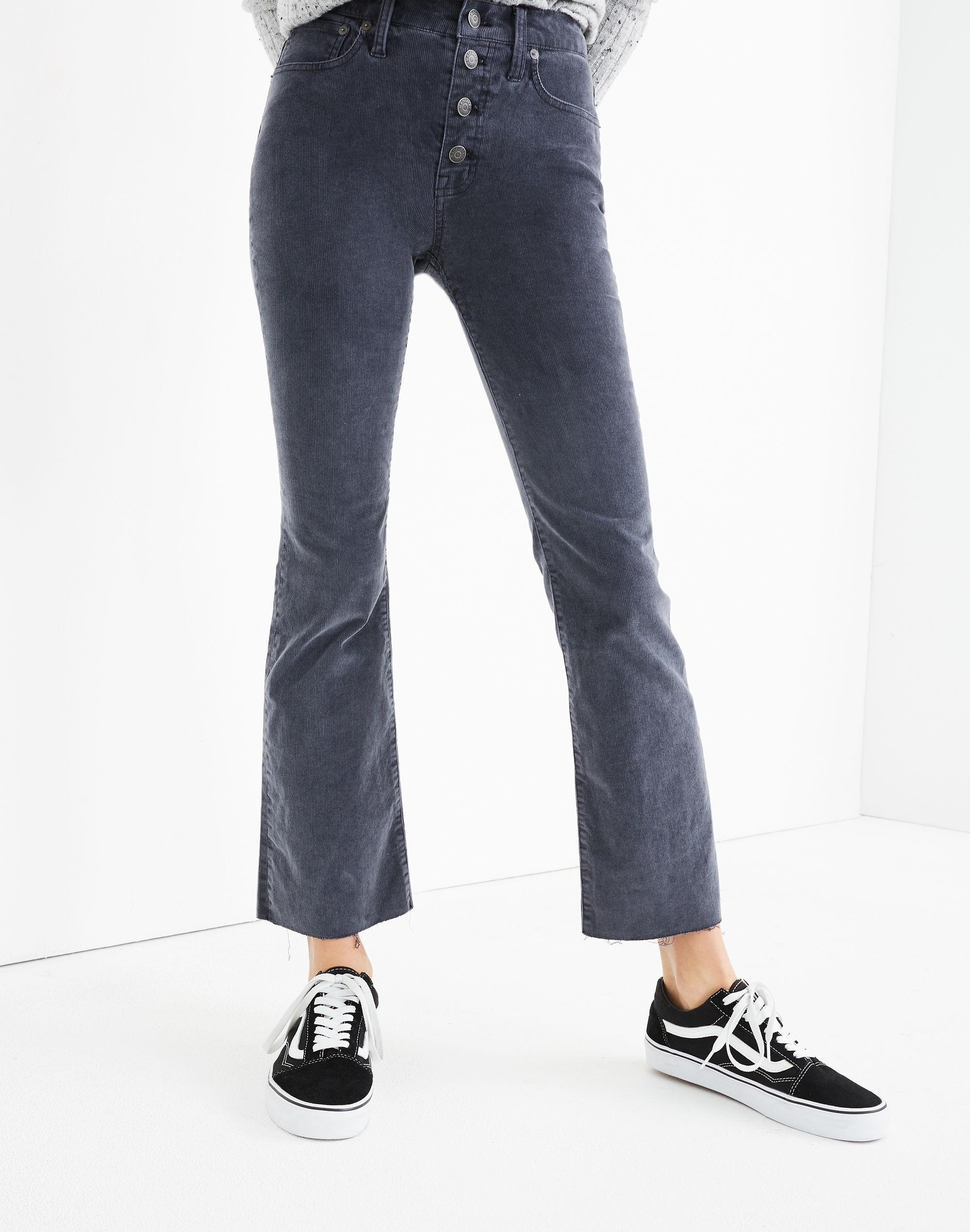 Cali Demi-Boot Jeans: Corduroy Edition